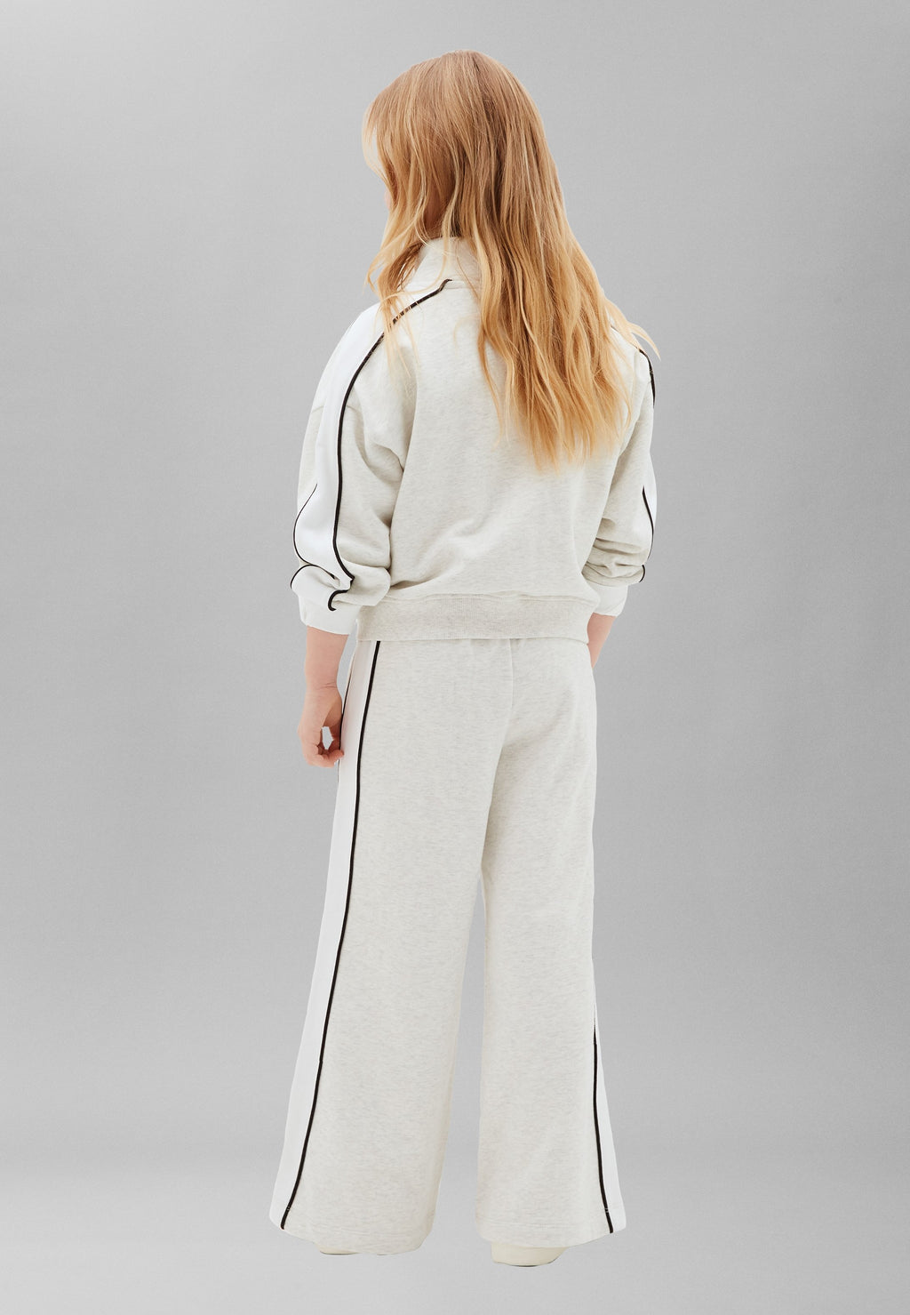 MINI ME TRACKSET UNISEX SET  - Tracksuit - snow heather