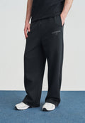 LINEAR GRAPHIC PANT - Tracksuit bottoms - black