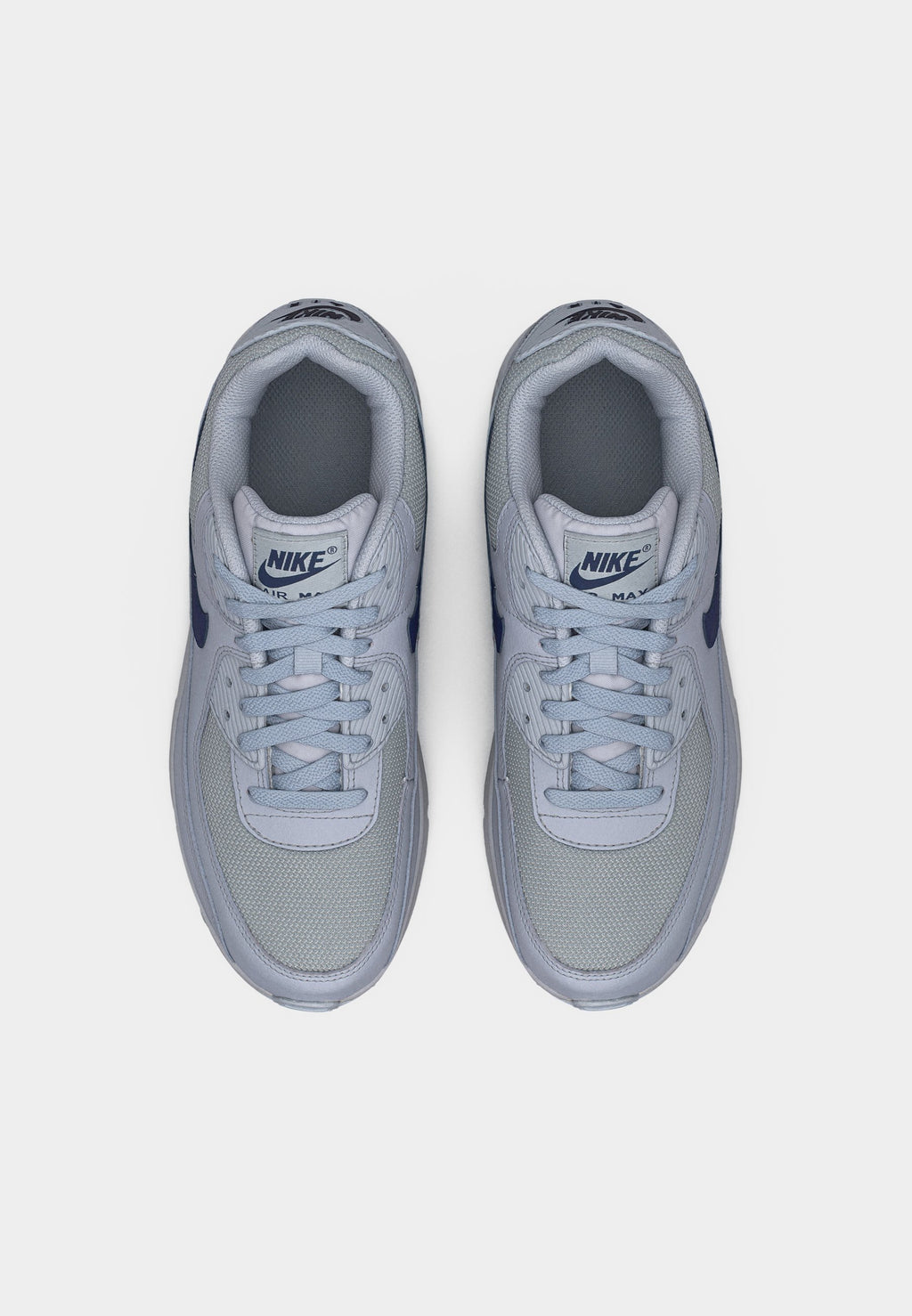 AIR MAX 90 UNISEX - Baskets - wolf grey/midnight navy
