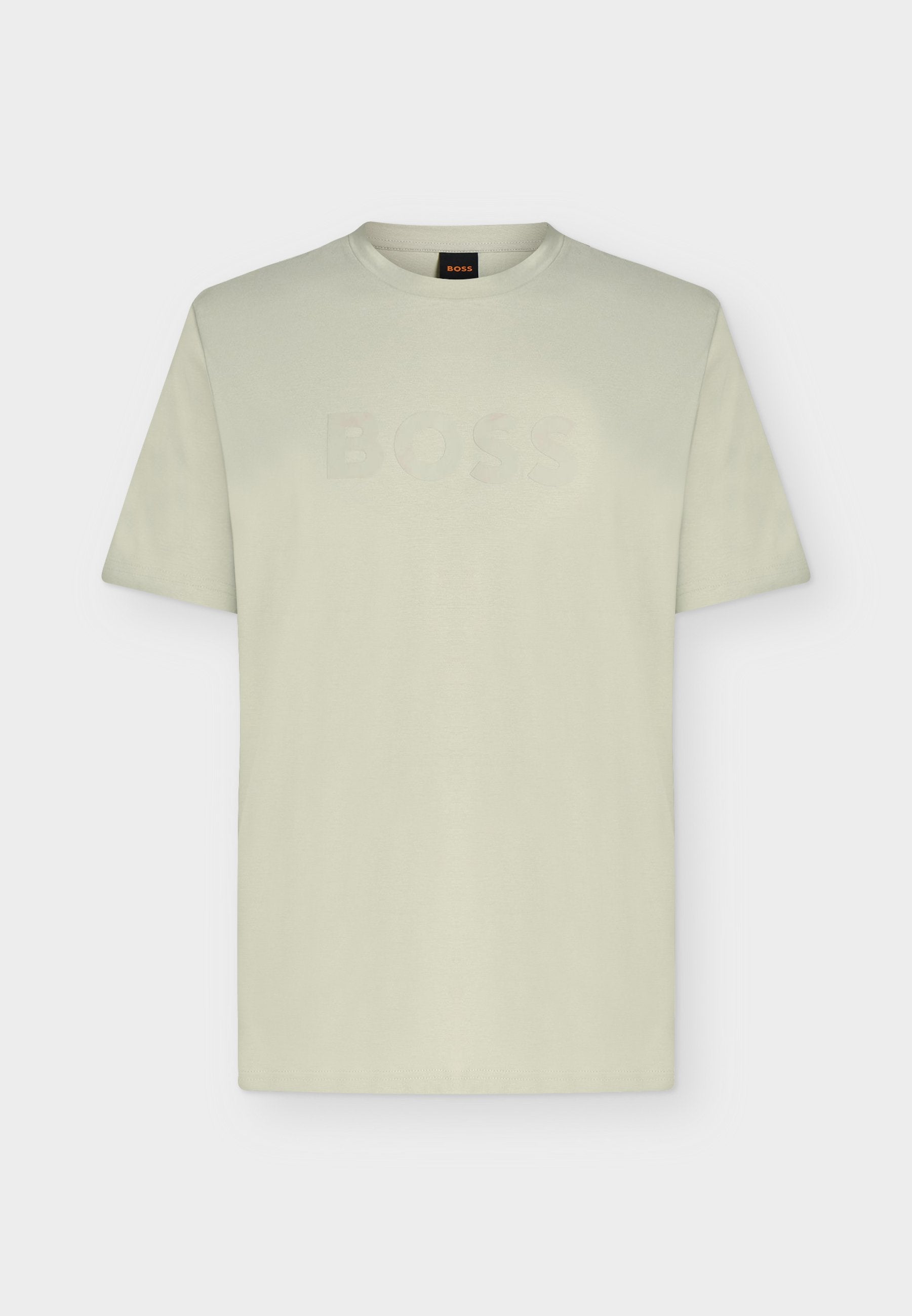 TE LOGO - Print T-shirt - light beige