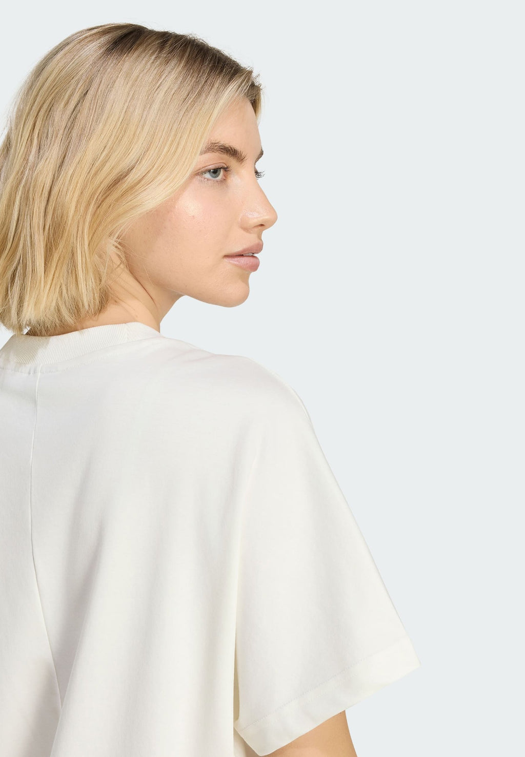 SOFT LUX LOOSE TEE - Basic T-shirt - off white