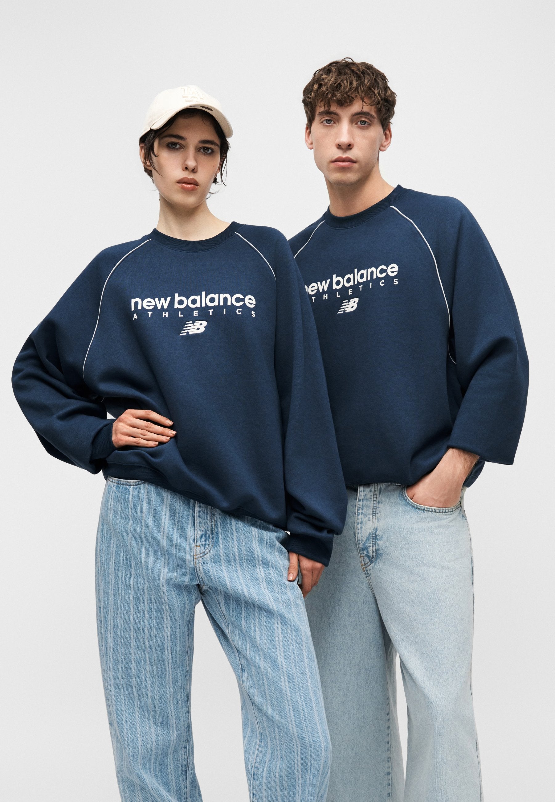 GRAPHIC CREW UNISEX - Sweat-shirt - marine