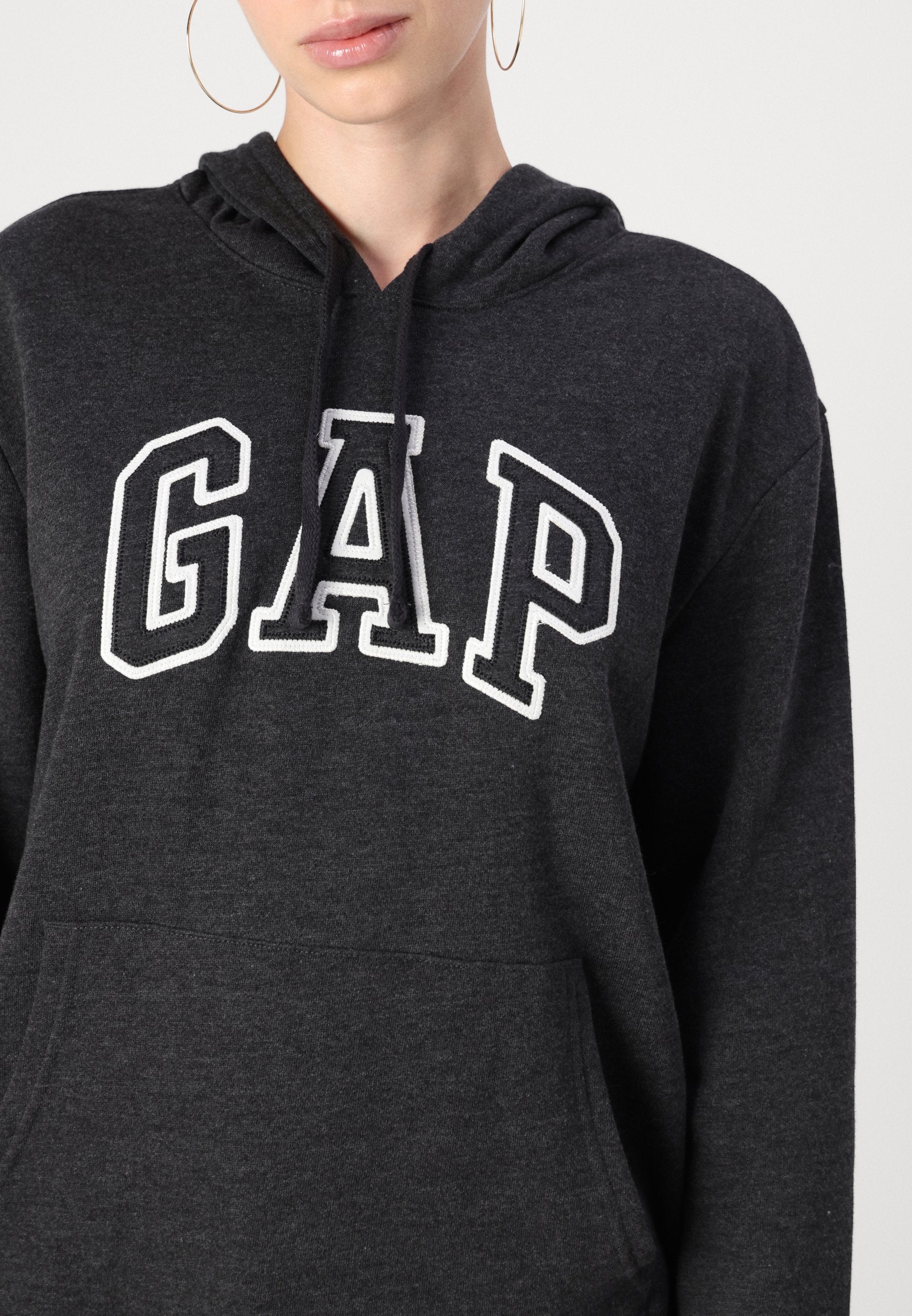 HERITAGE - Hoodie - charcoal heather