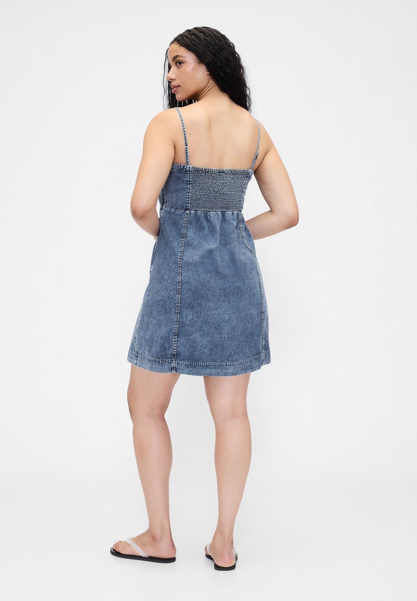 ALINE - Denim dress - light wash