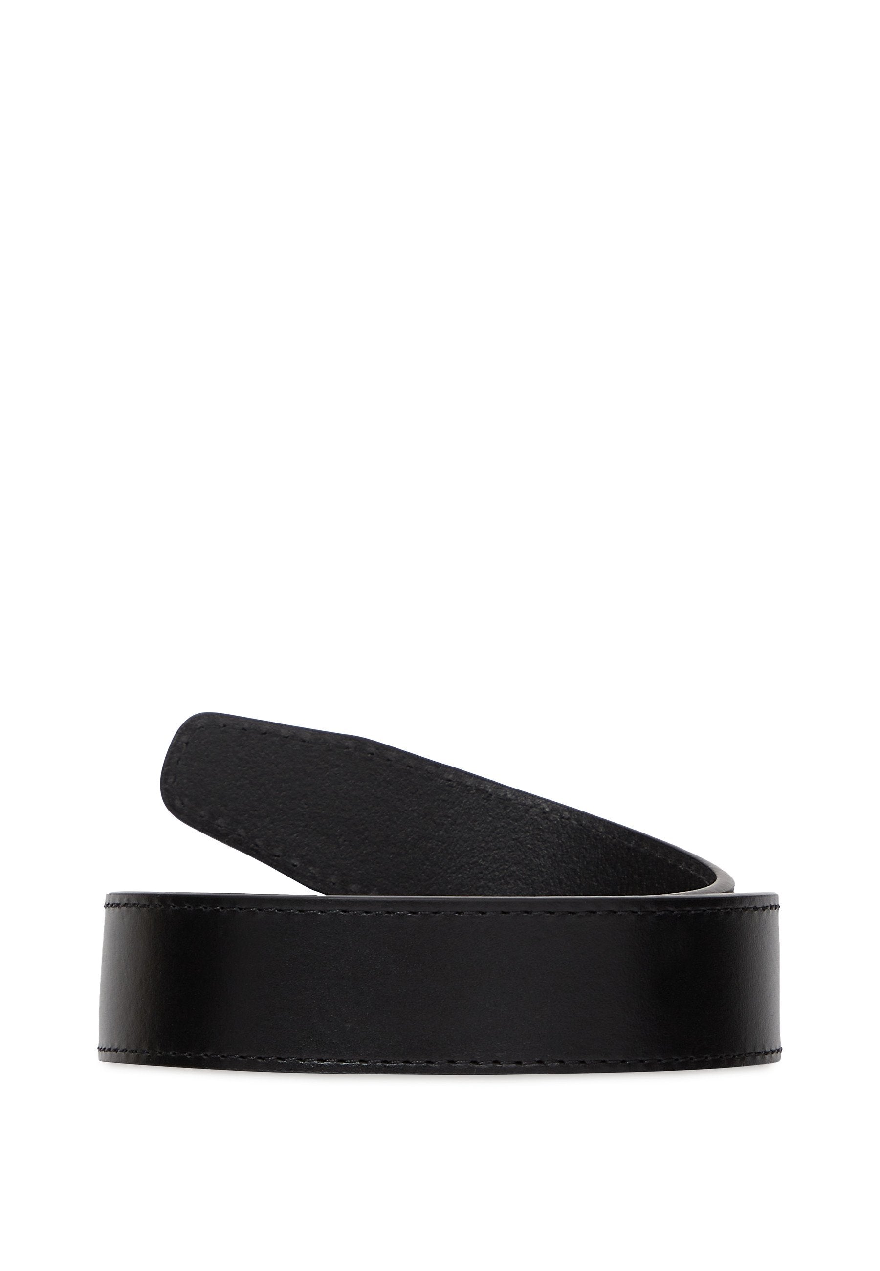 LOGO CHARM BELT - Belt - black