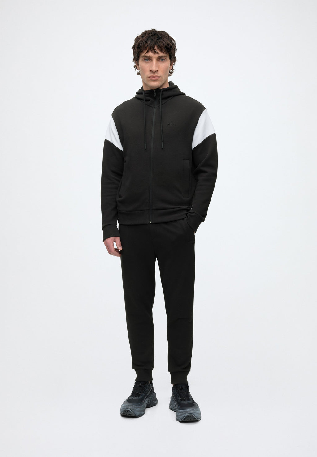 TRACKSUIT SET - Tracksuit - black