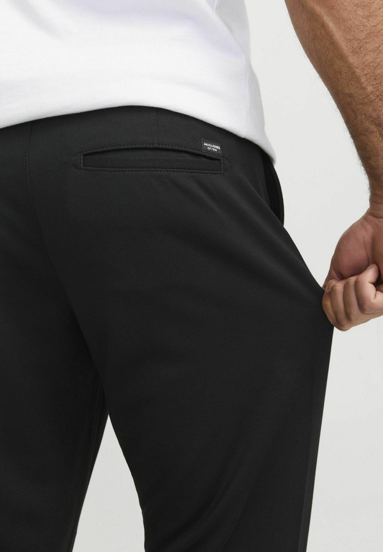 Chino Slim Fit - Trousers - black
