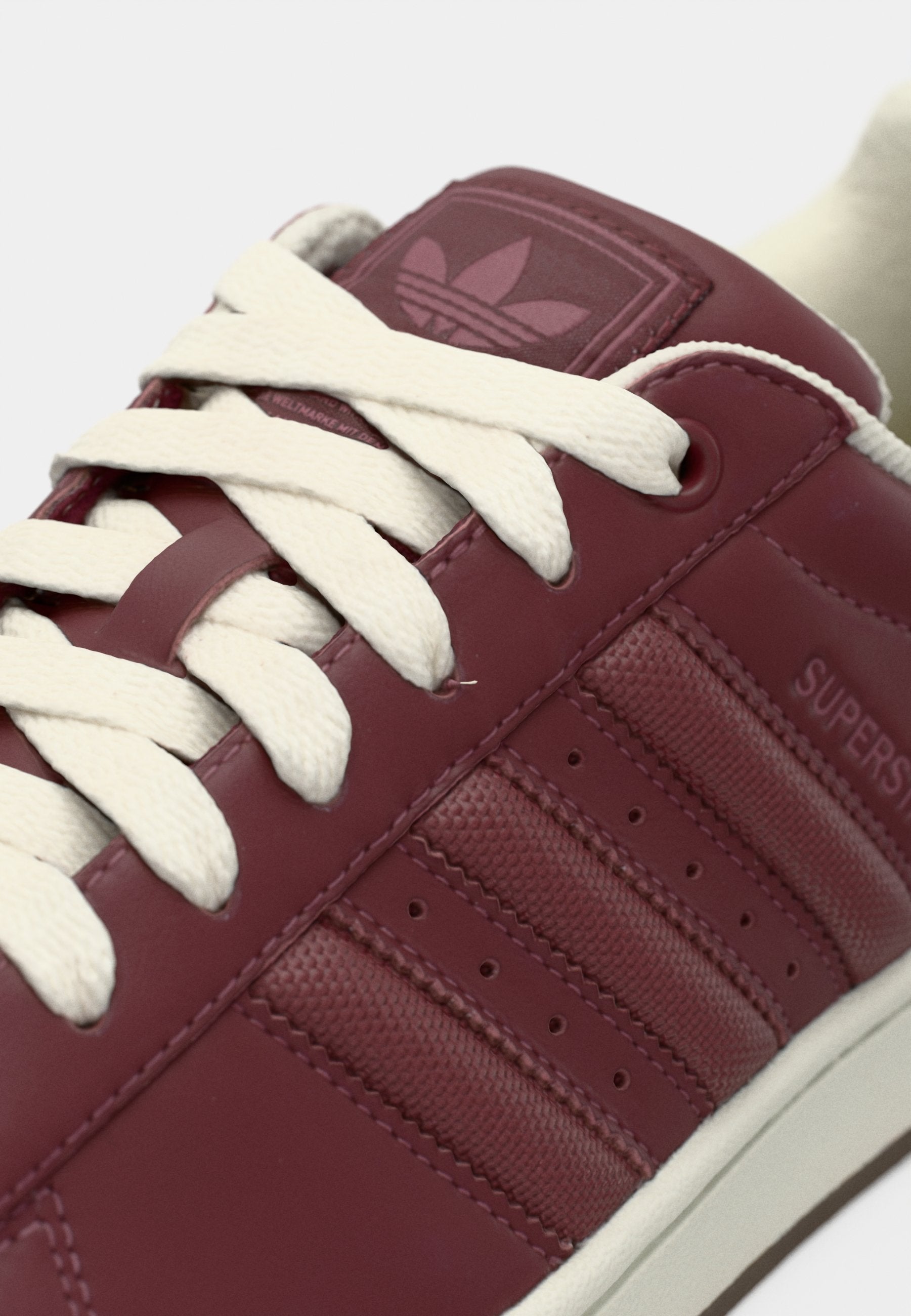 SUPERSTAR II UNISEX - Spor Ayakkabı - gölge kırmızı/kirli beyaz