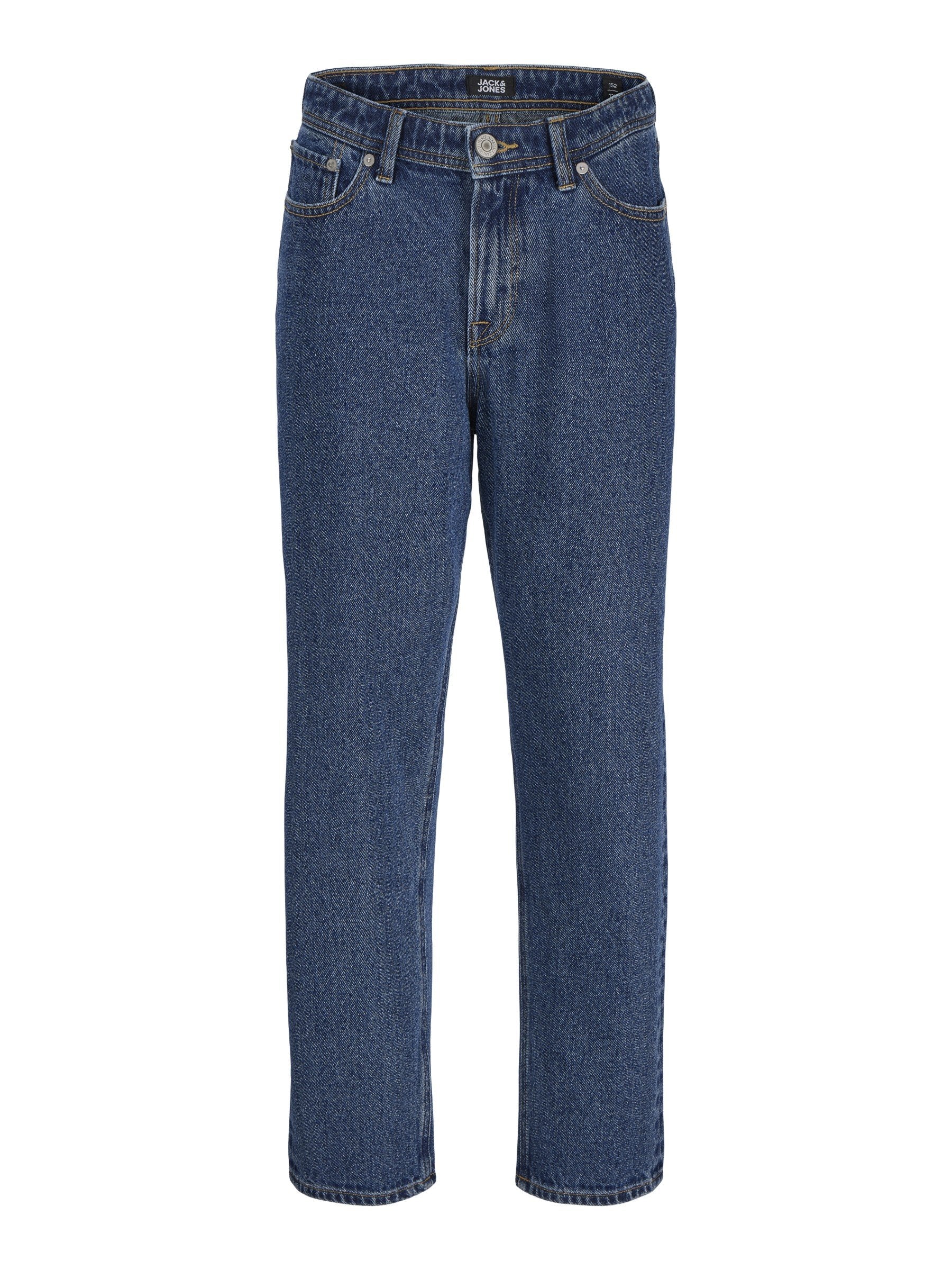 JJICHRIS JJORIGINAL - Straight leg jeans - blue denim