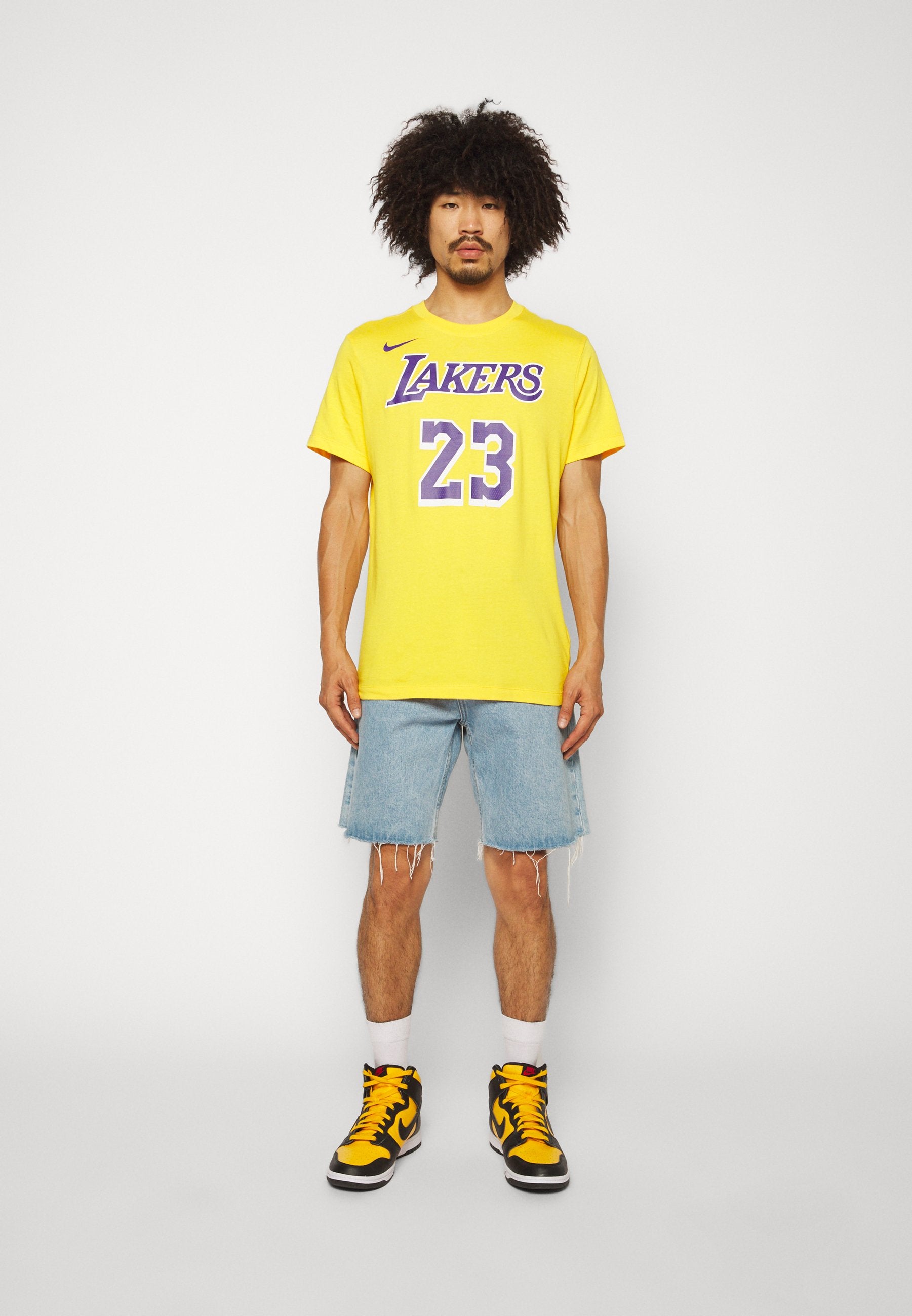 LOS ANGELES LAKERS TEE LUKA DONCIC - Tenue de club - jaune