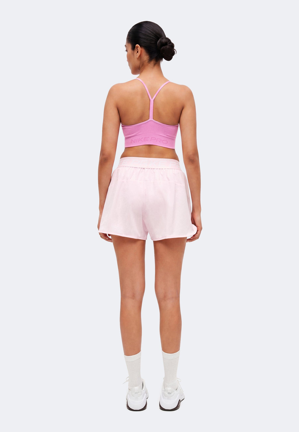 365 SHORT - Sports shorts - pink foam/white