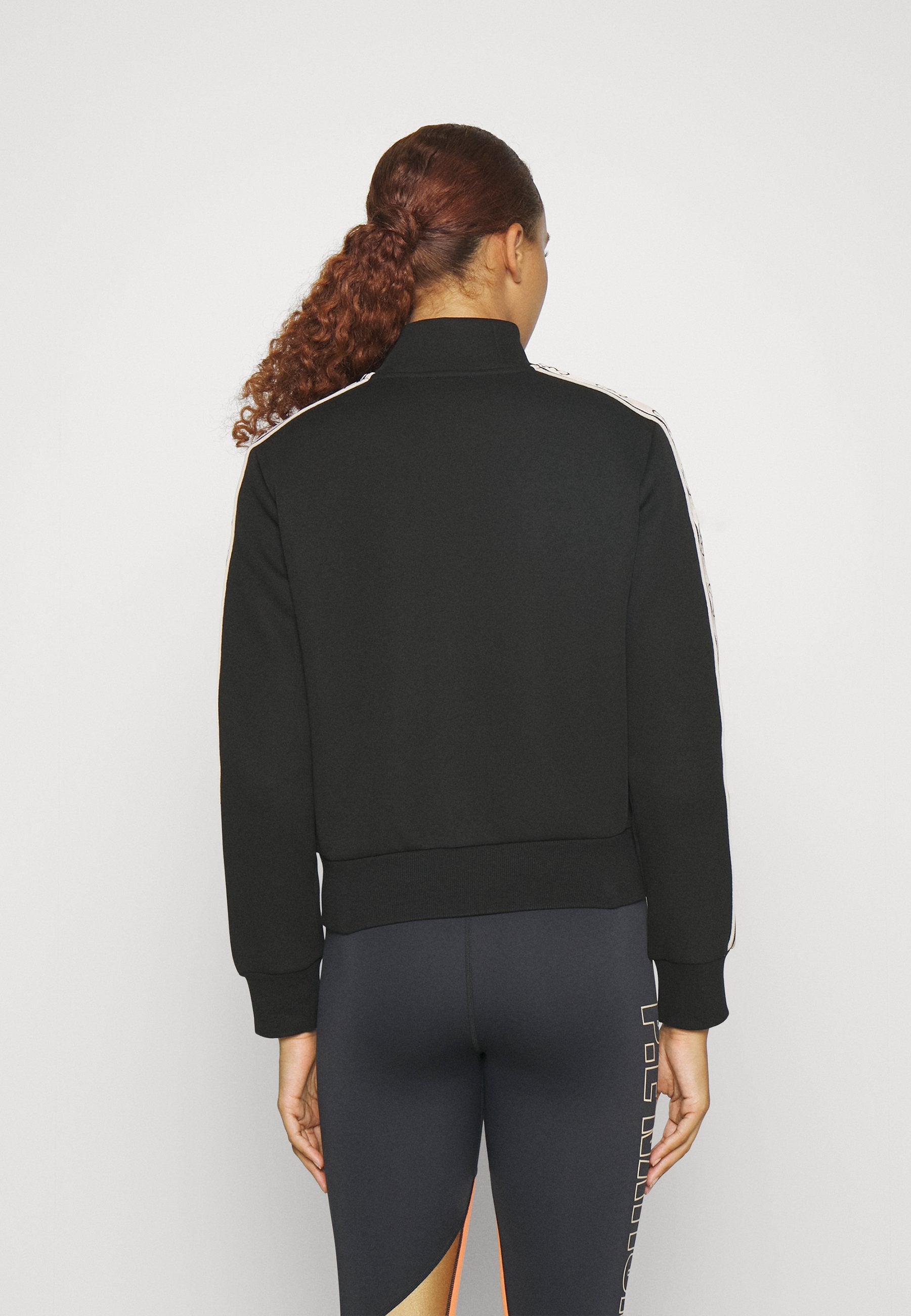 BRITNEY FULL ZIP - Zip-up sweatshirt - jet black