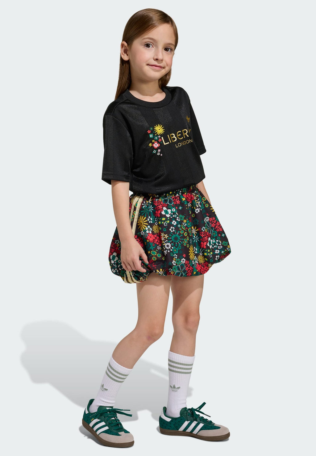 LIBERTY LONDON SET - Print T-shirt - black