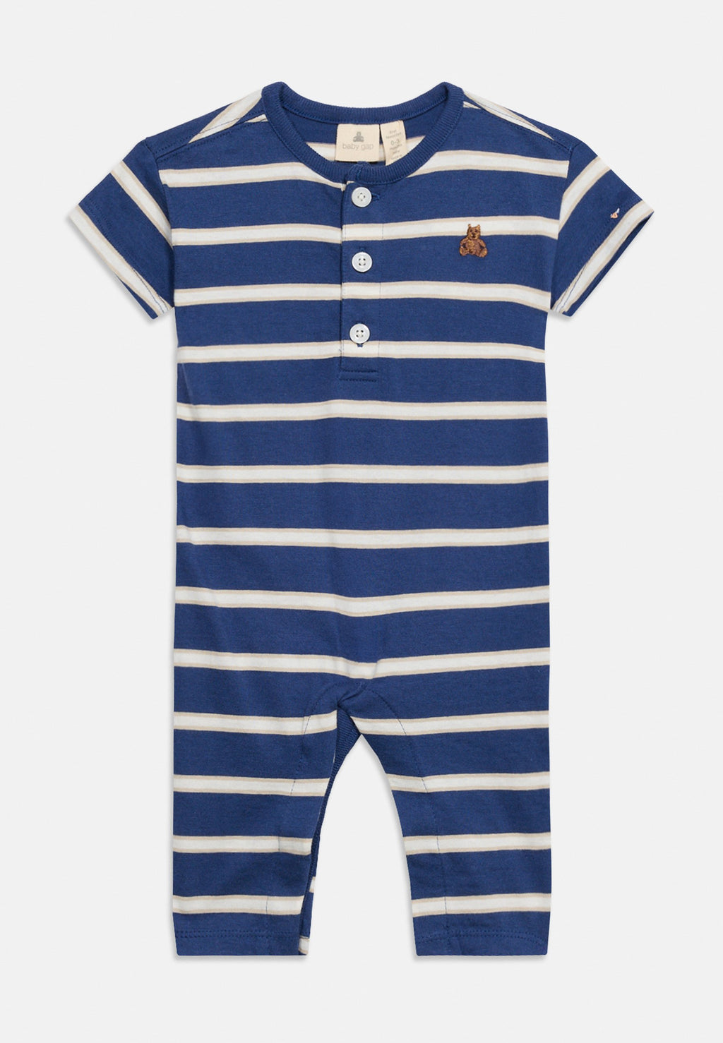 STRIPE UNISEX - Body - blue