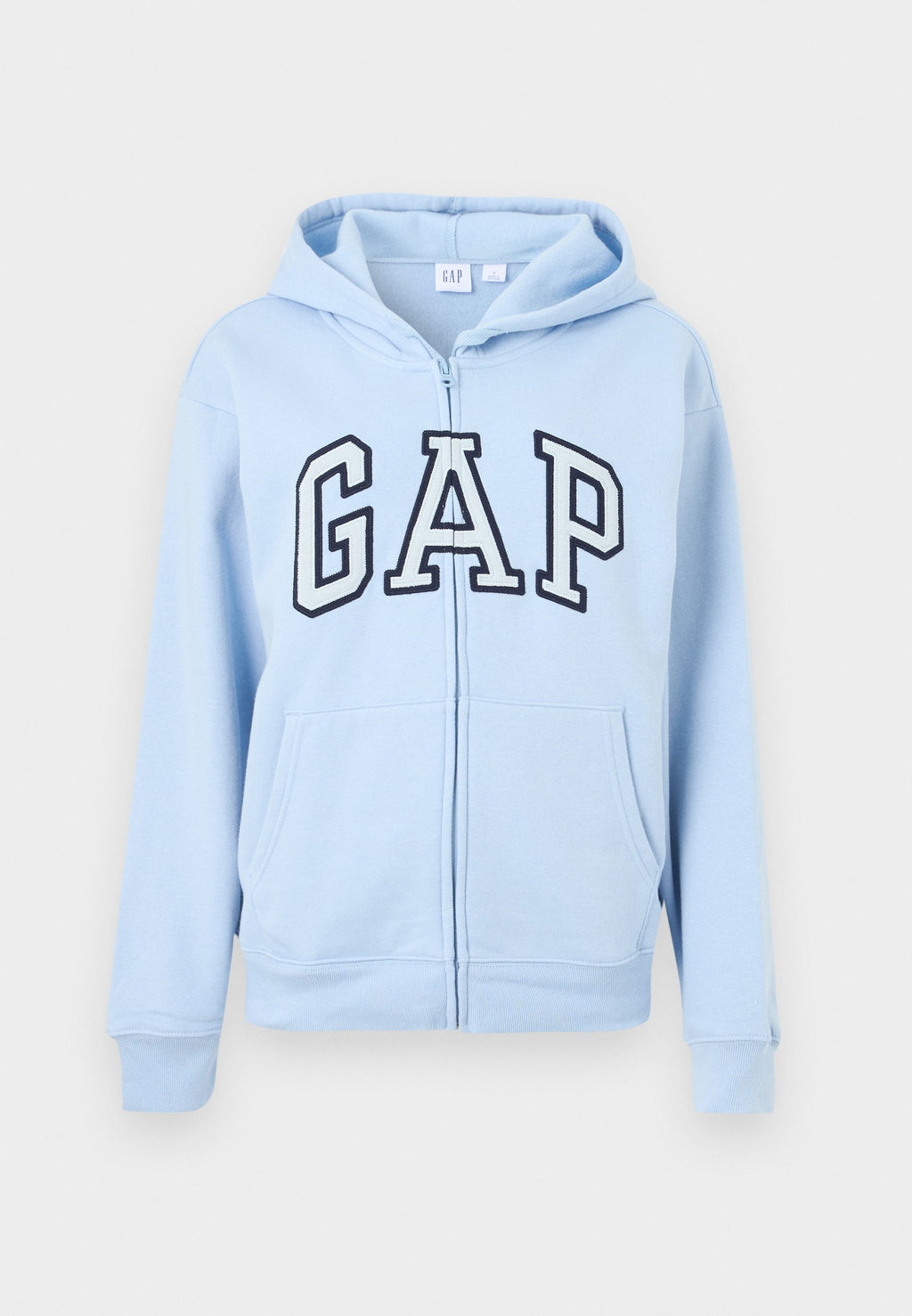 HERITAGE  - Zip-up sweatshirt - light blue shadow