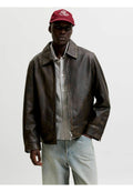 Leather Leather - Leather jacket - chocolate brown
