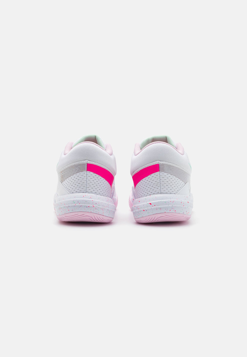 HYPERQUICK SE UNISEX - Volleyball shoes - white/pink foam/violet mist/mint foam