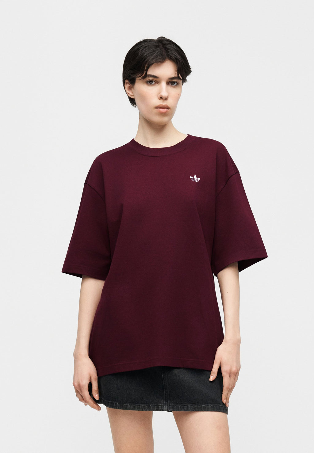 ESS TEE OS - Basic T-shirt - maroon