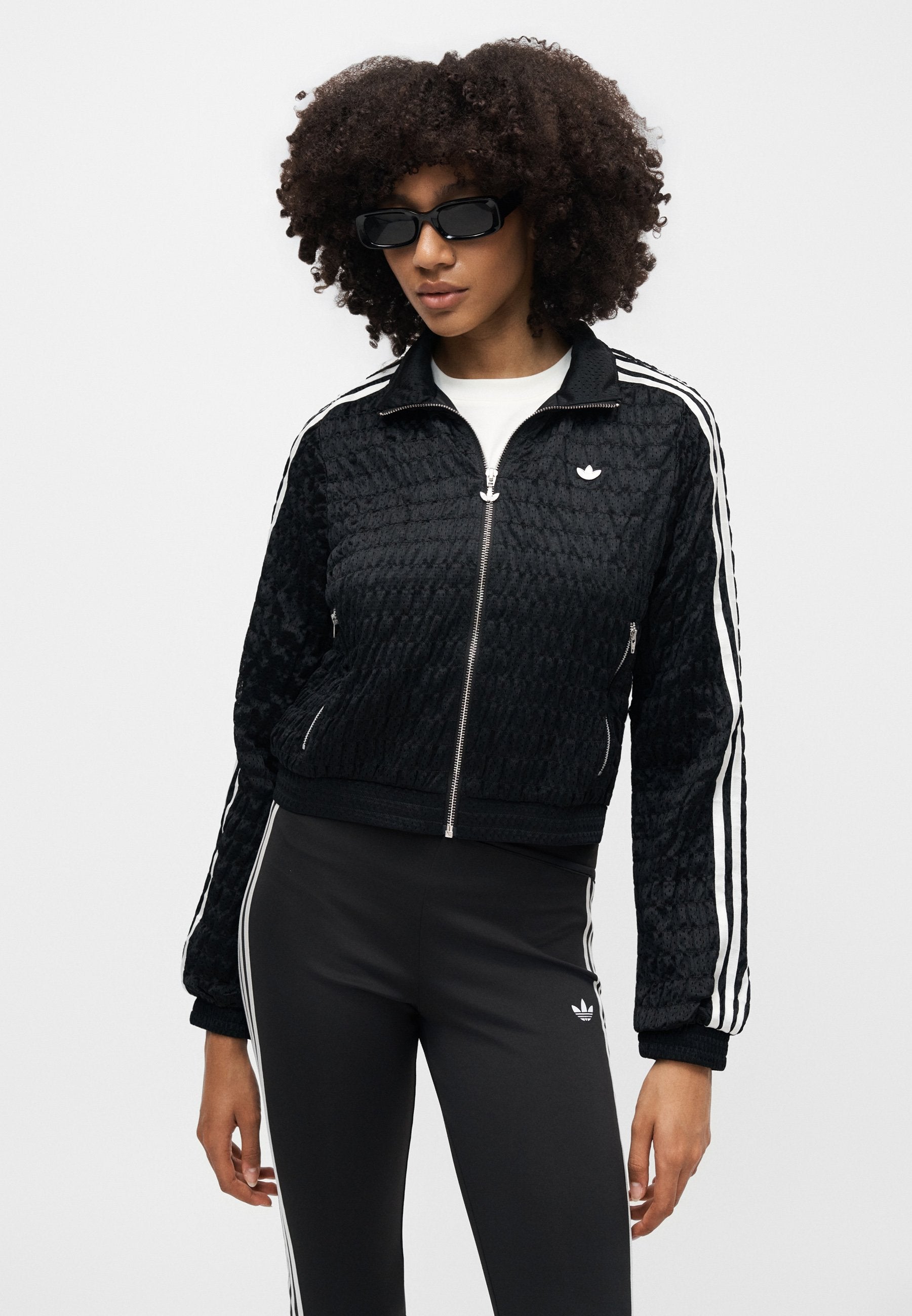 SMOCKED - Summer jacket - black