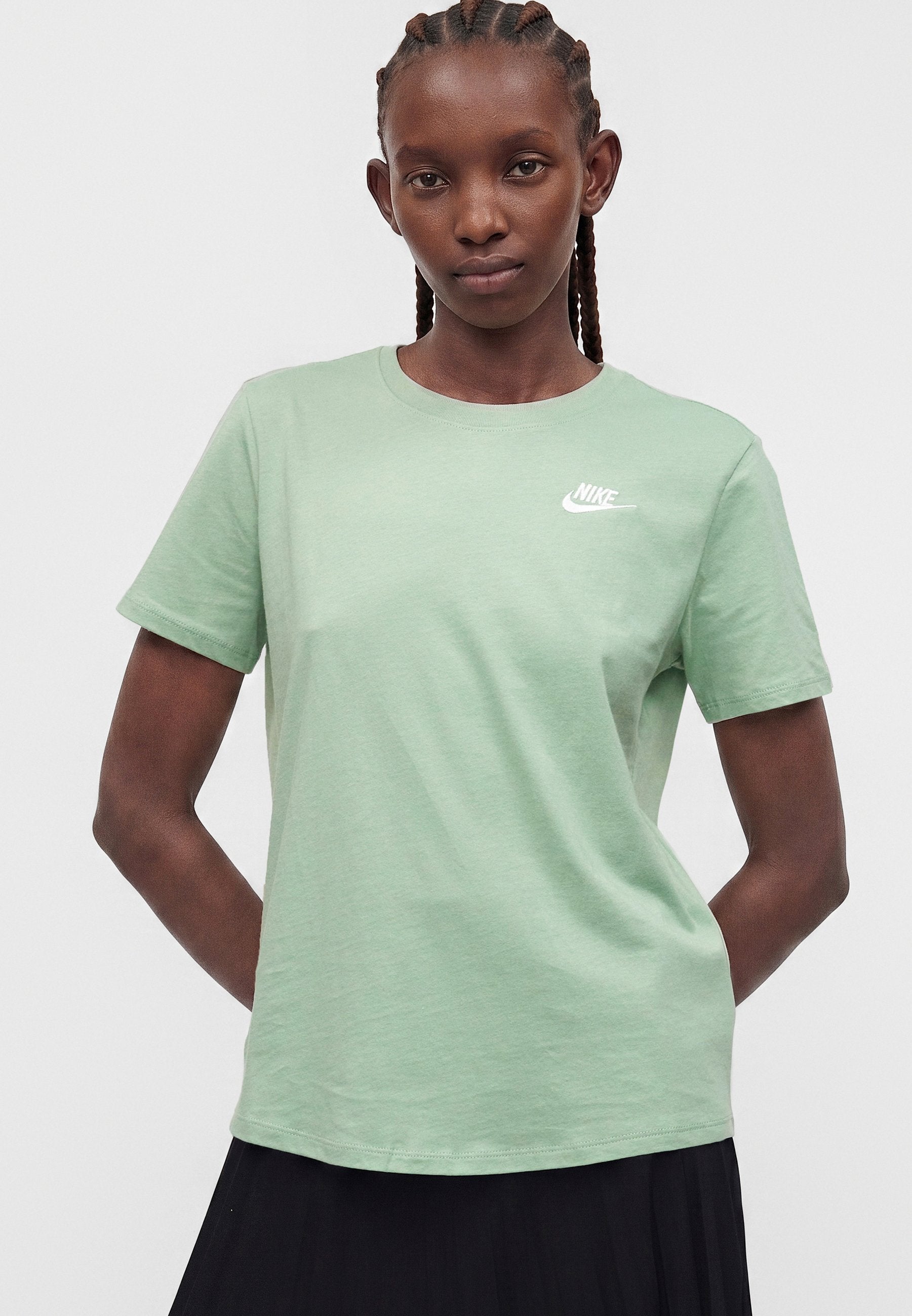 T-SHIRT DE CLUB - T-shirt basique - steam/blanc
