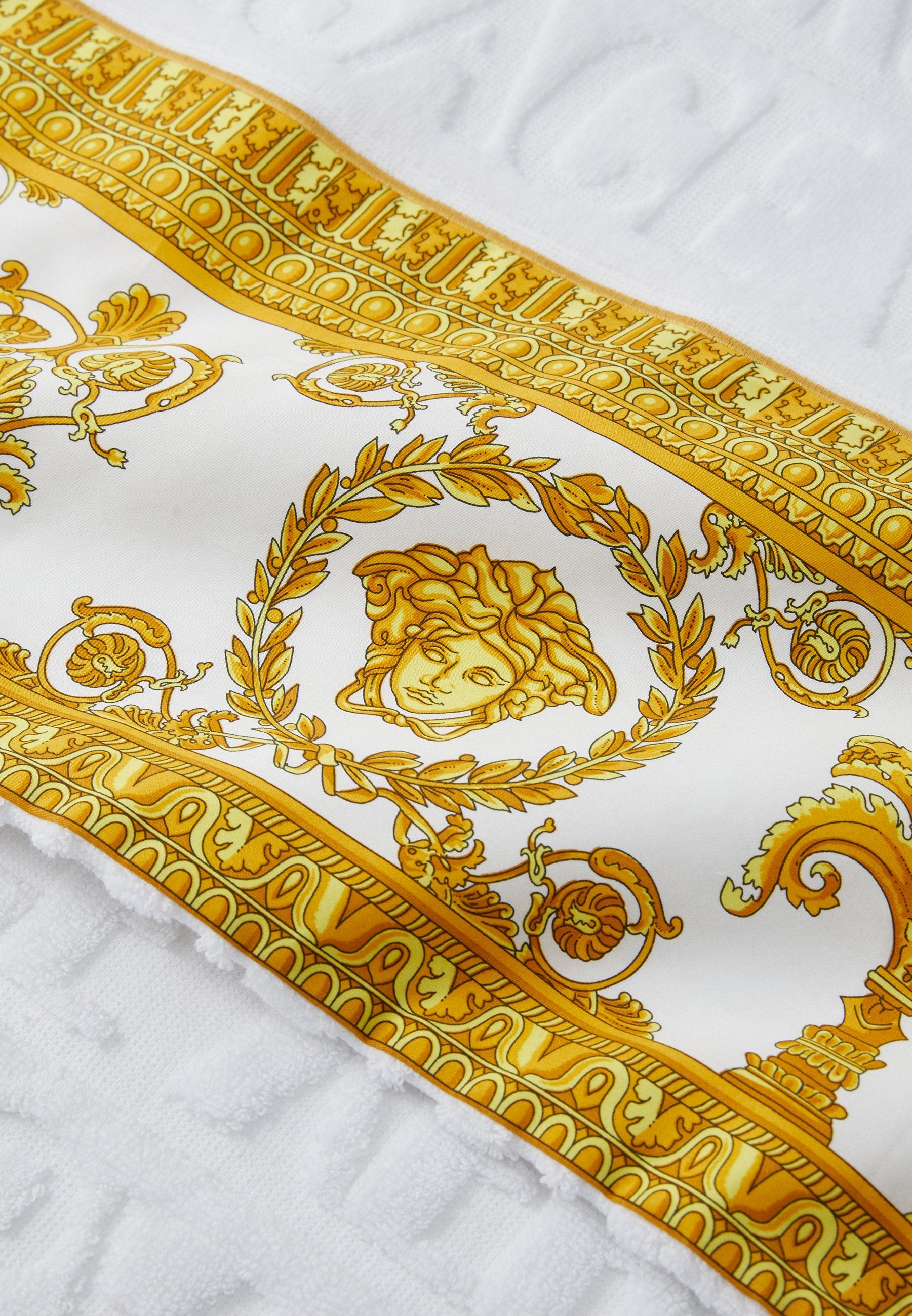 BATH TOWEL I HEART BAROQUE - Towel - white/gold-coloured