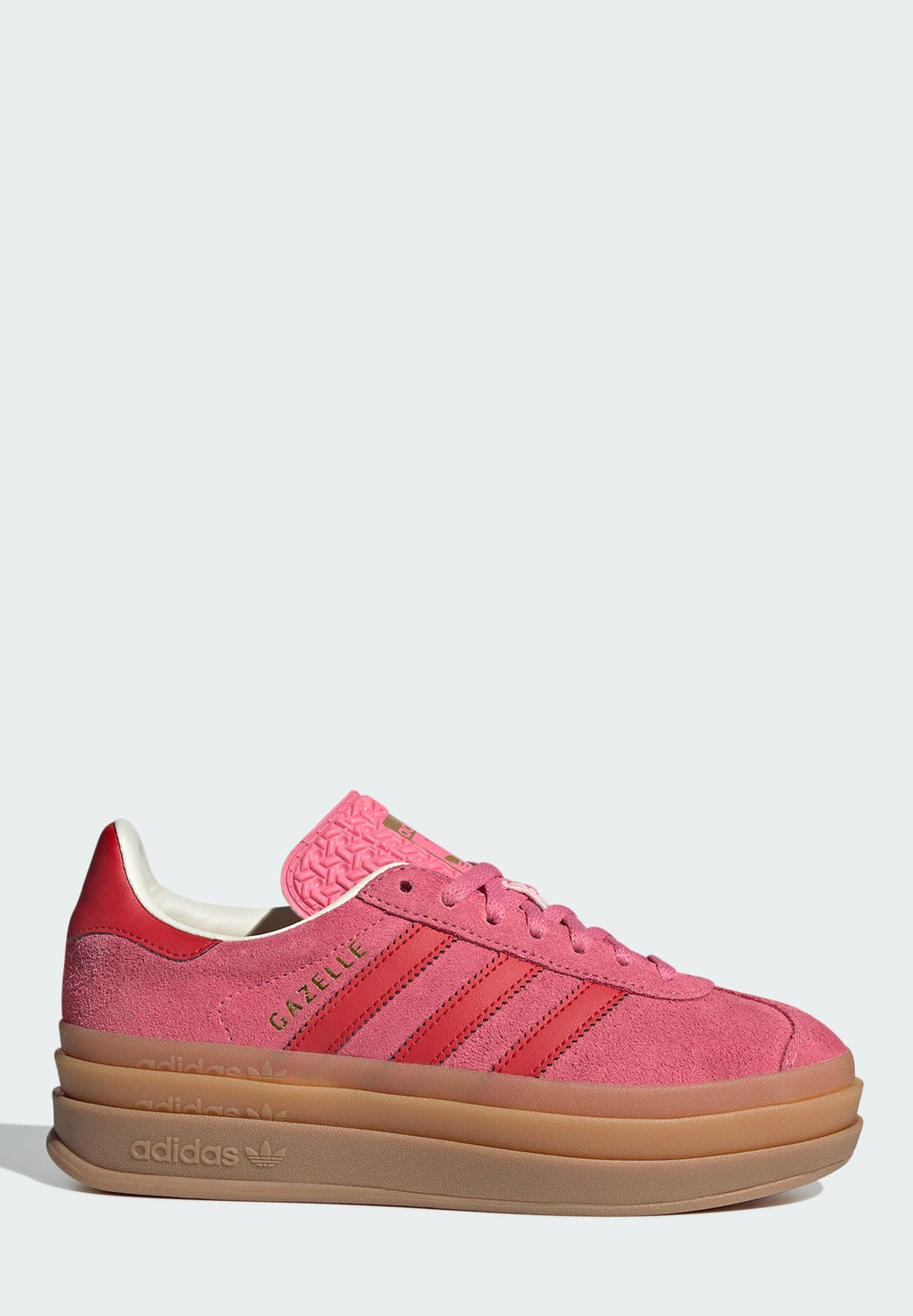 GAZELLE BOLD J UNISEX - Trainers - rose tone better scarlet cream white