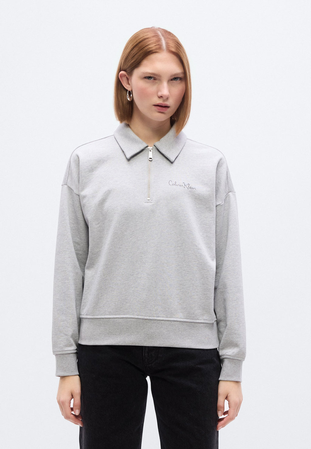 GRAPHIC - Sweatshirt - history grey heather