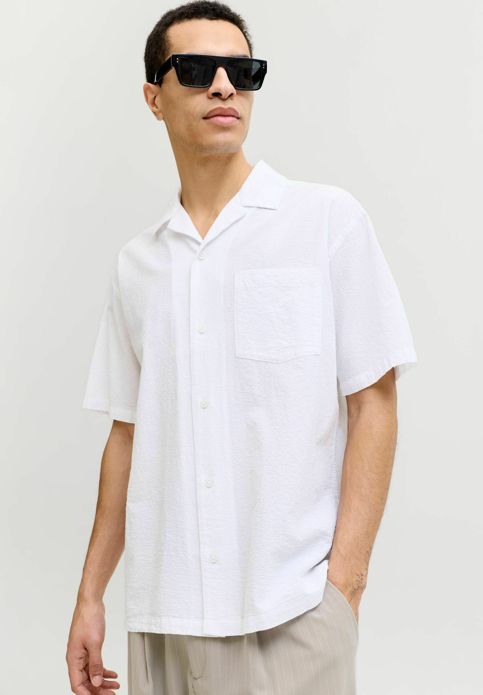 Relaxed Fit - Shirt - bright white