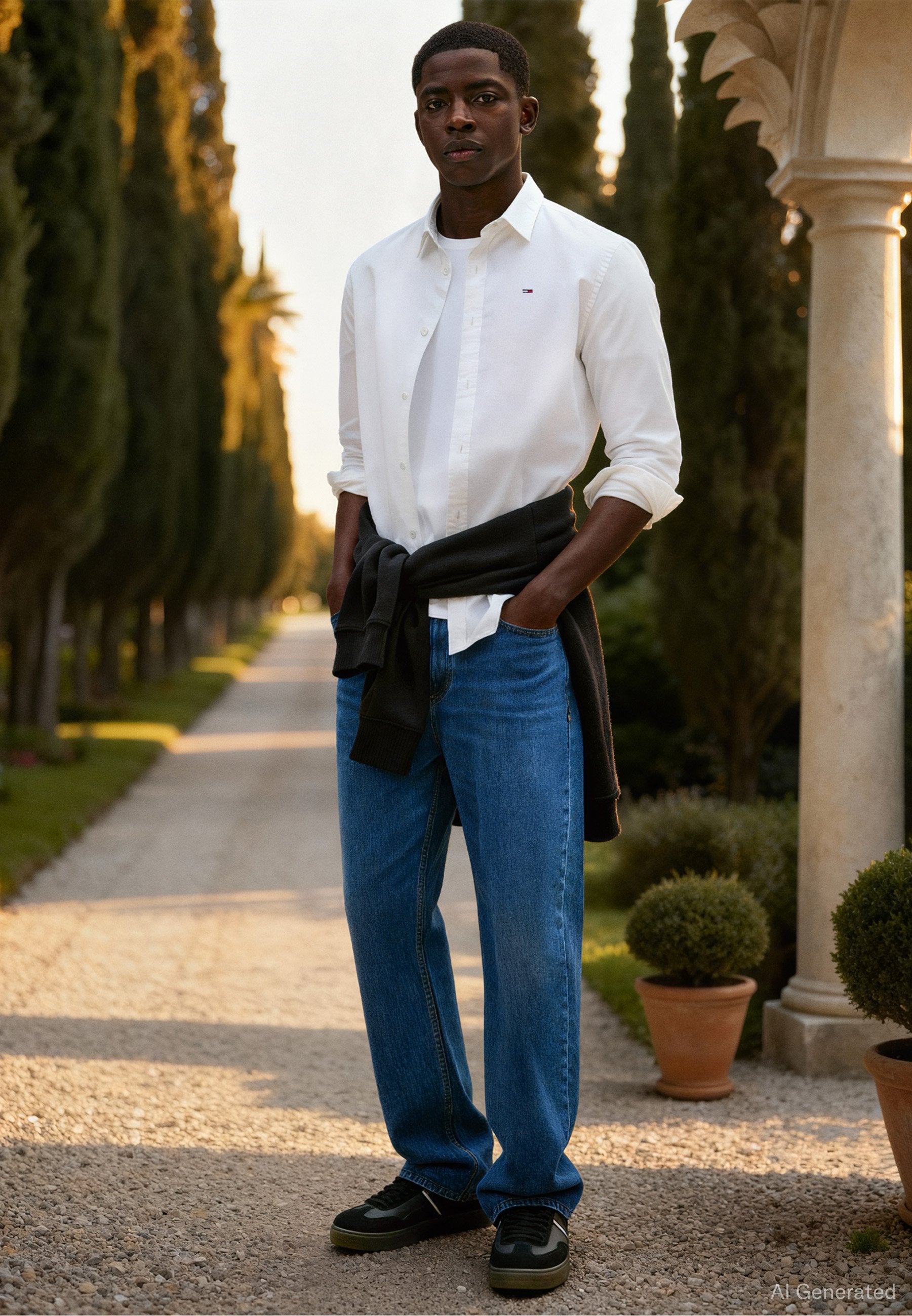 ORIGINAL STRETCH SHIRT - Shirt - classic white