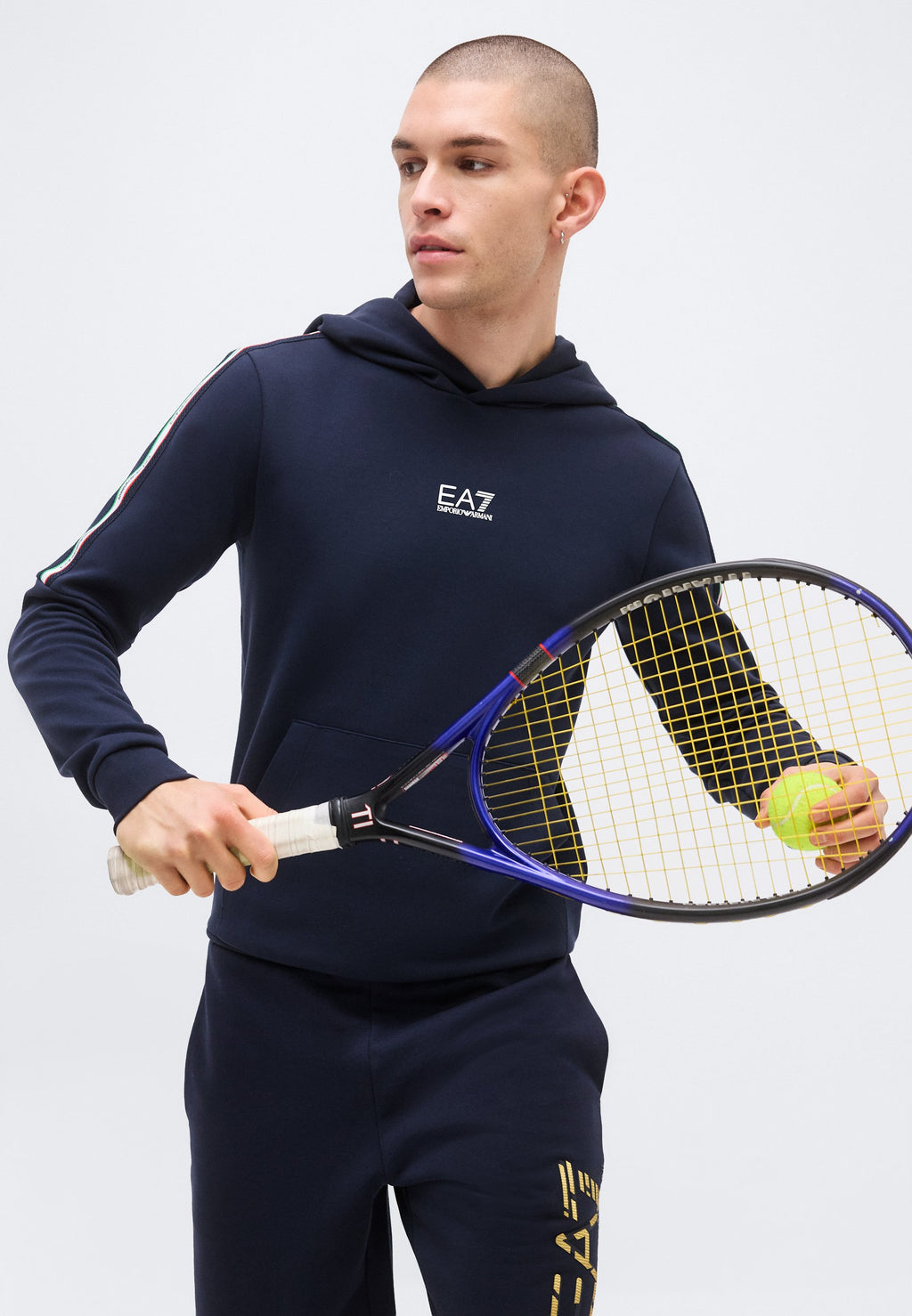 ITALIAN SPIRIT HOODIE OVER - National team wear - blue