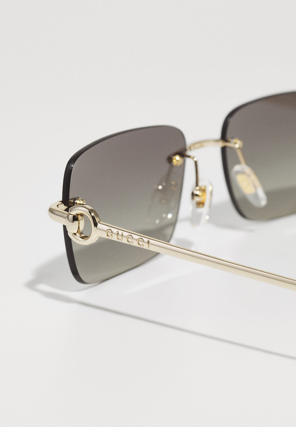 Sunglasses - gold-coloured/grey