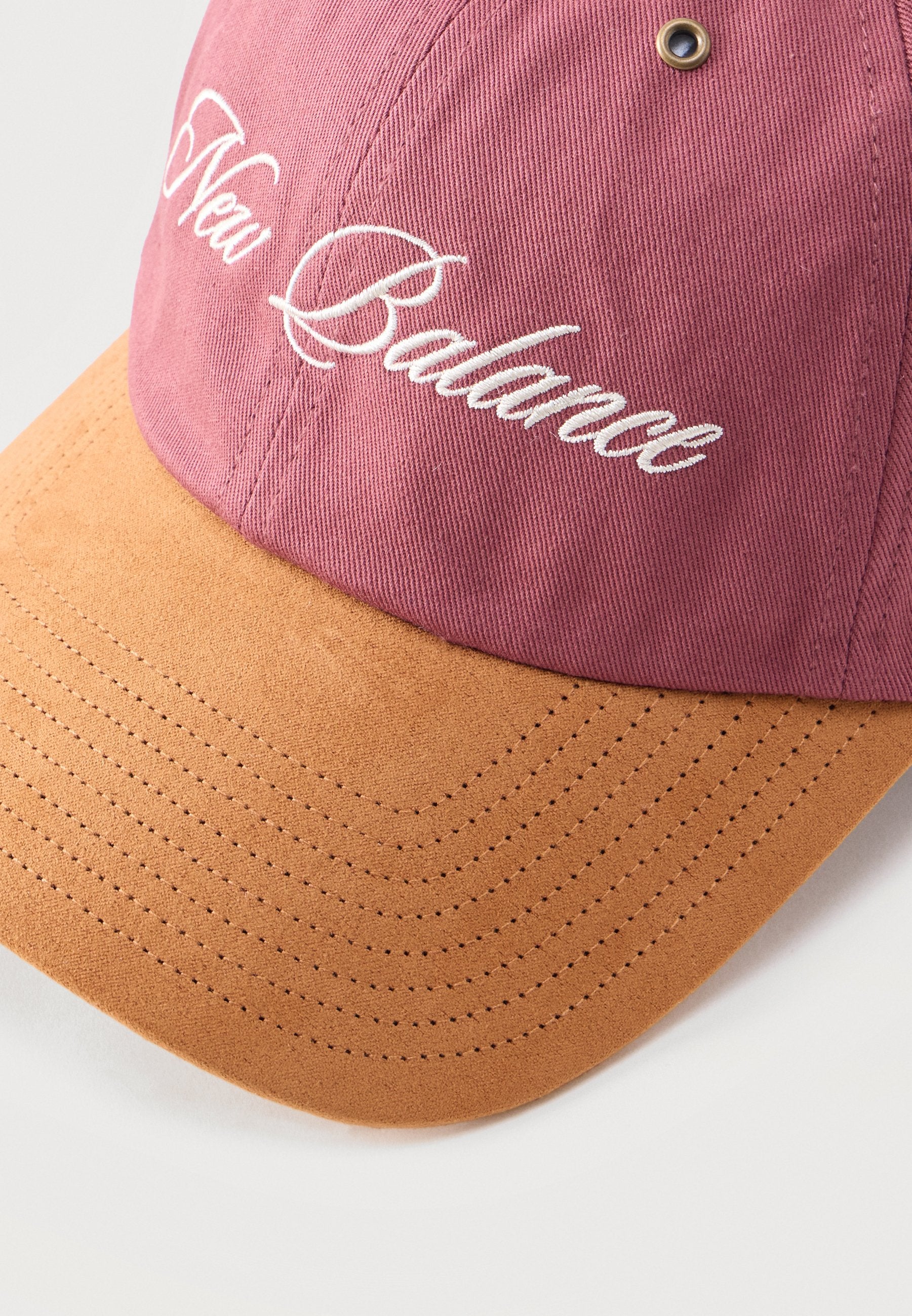 SCRIPT CLEAN UP UNISEX - Cap - washed burgandy