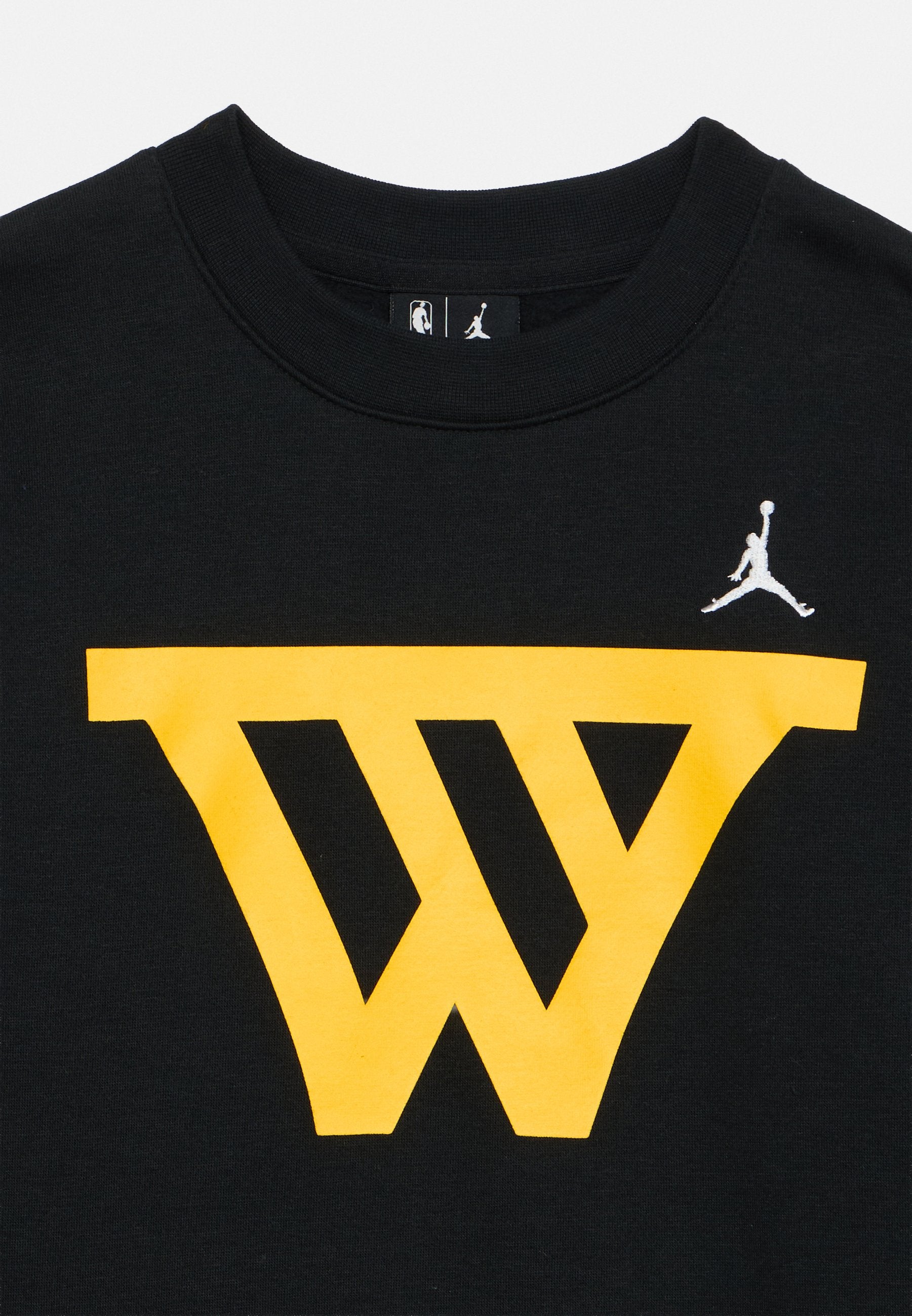 NBA GOLDEN STATE WARRIORS CREW UNISEX - Sweatshirt - black