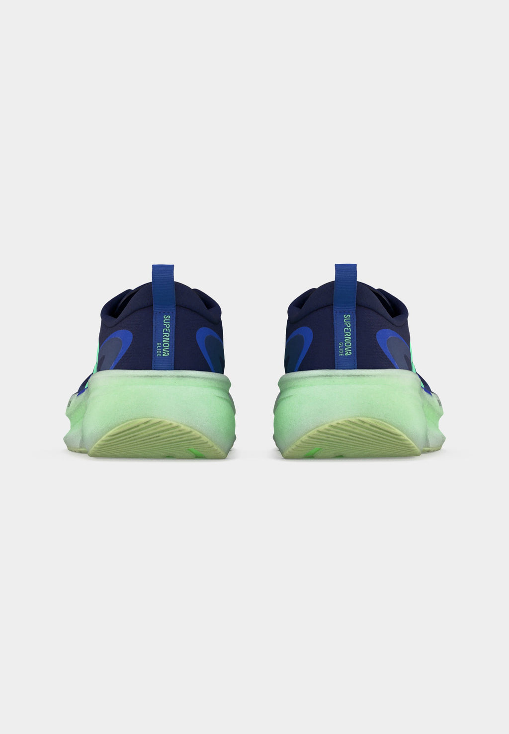 SUPERNOVA GLIDE M - Road running shoes - dark blue/pulse mint/solar purple