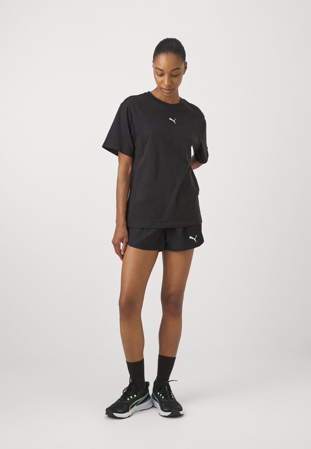 RELAXED TEE - Basic T-shirt - black