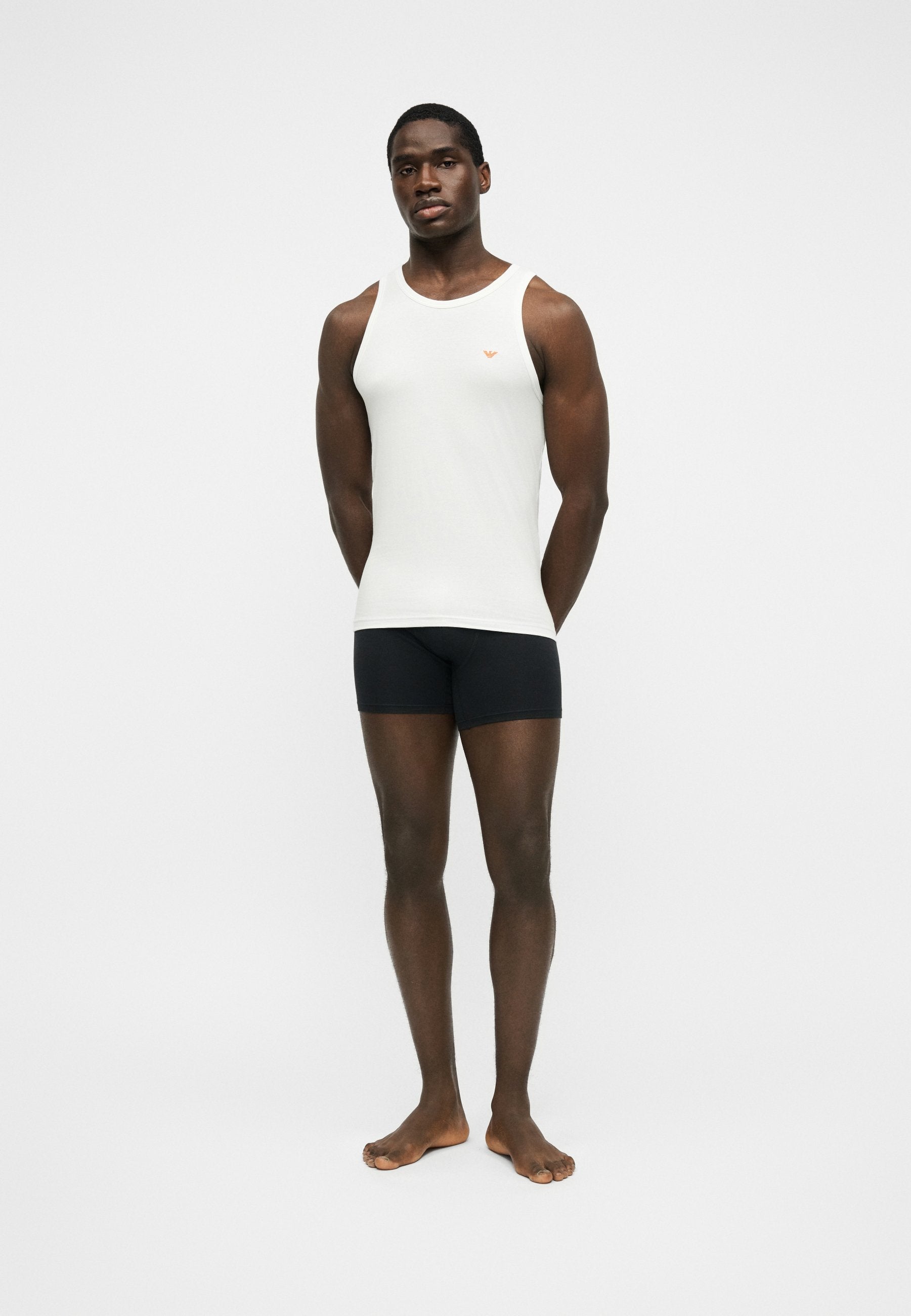 SHINY LOGOBAND TANK - Undershirt - white