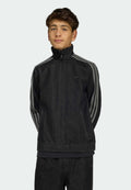 FIREBIRD TRACKTOP - Denim jacket - true black denim