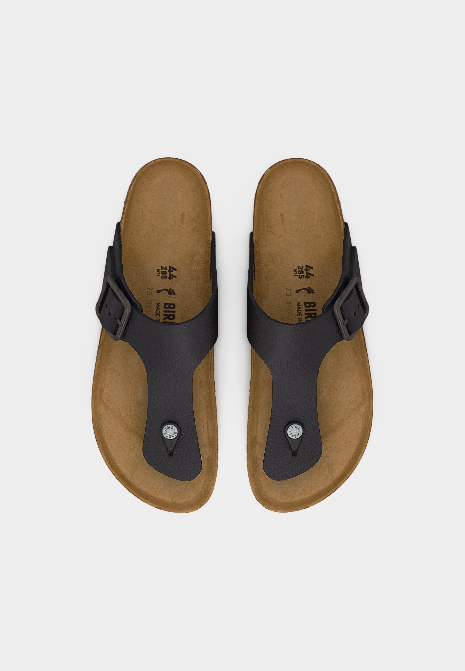 RAMSES VINTAGE NARROW - T-bar sandals - black