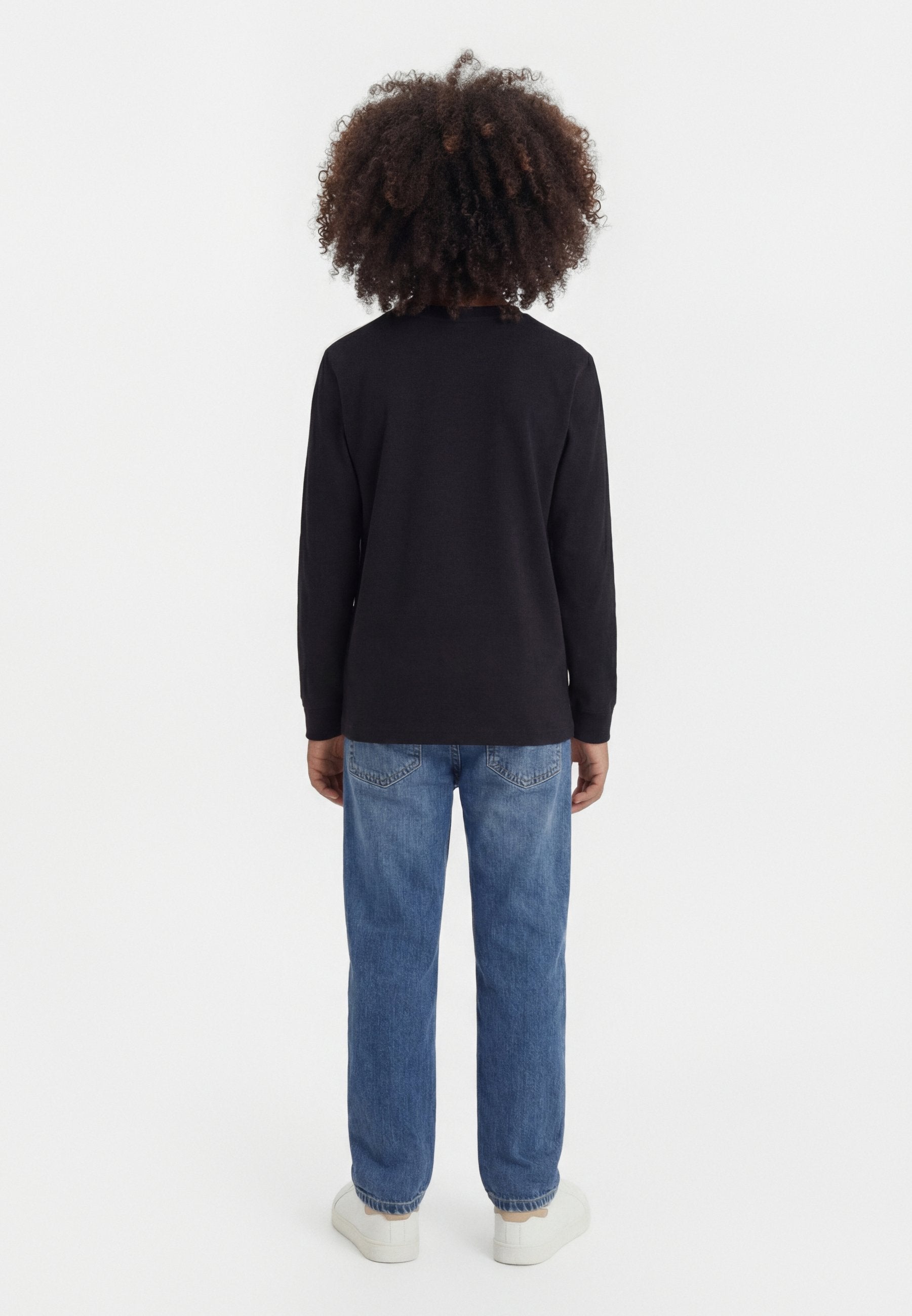 UNISEX - Long sleeved top - black