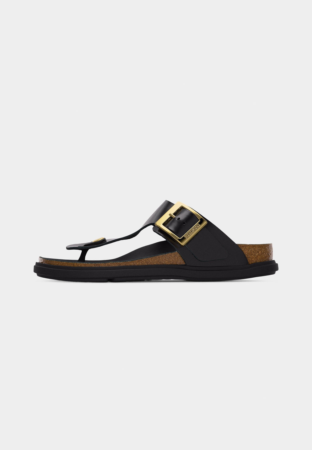 GIZEH DB LENA HS BLACK HEX CUPSOLES NARROW - T-bar sandals - black
