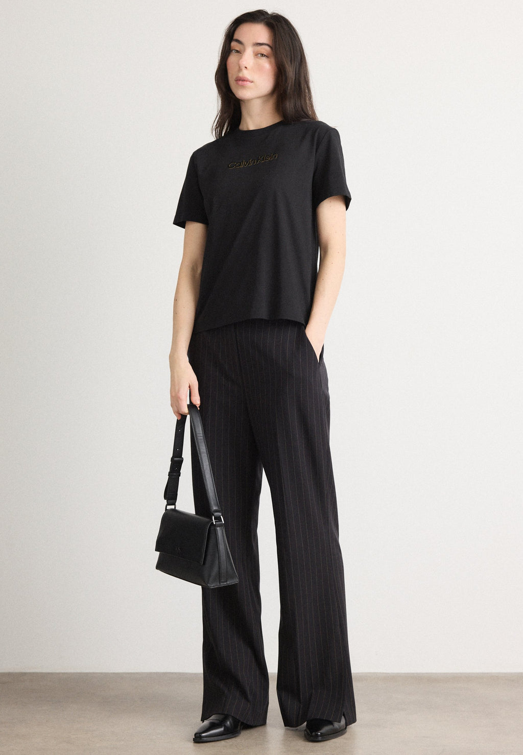 CLASSIC TEE - Print T-shirt - black