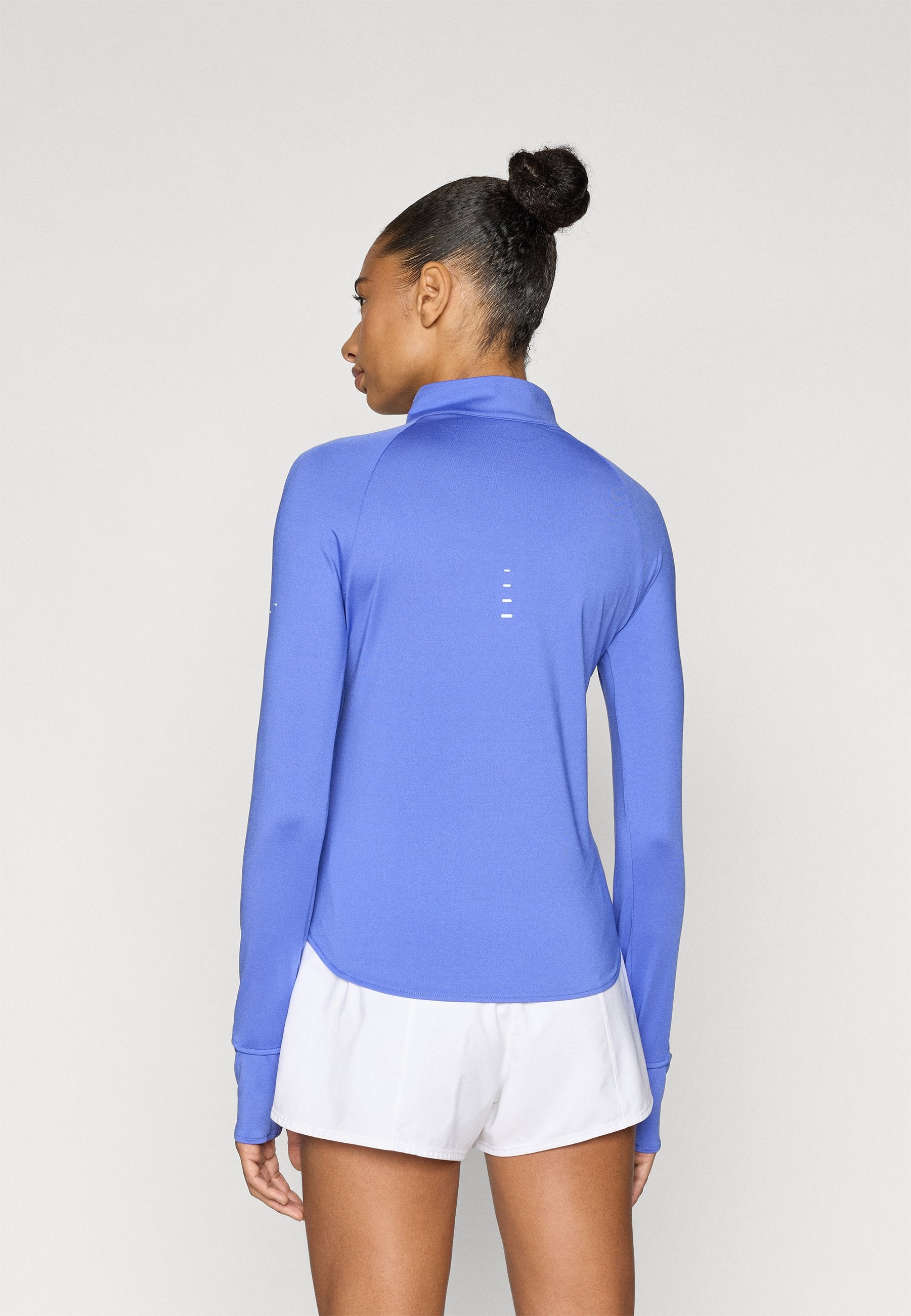 SWIFT - Long sleeved top - sapphire/reflective silver-coloured