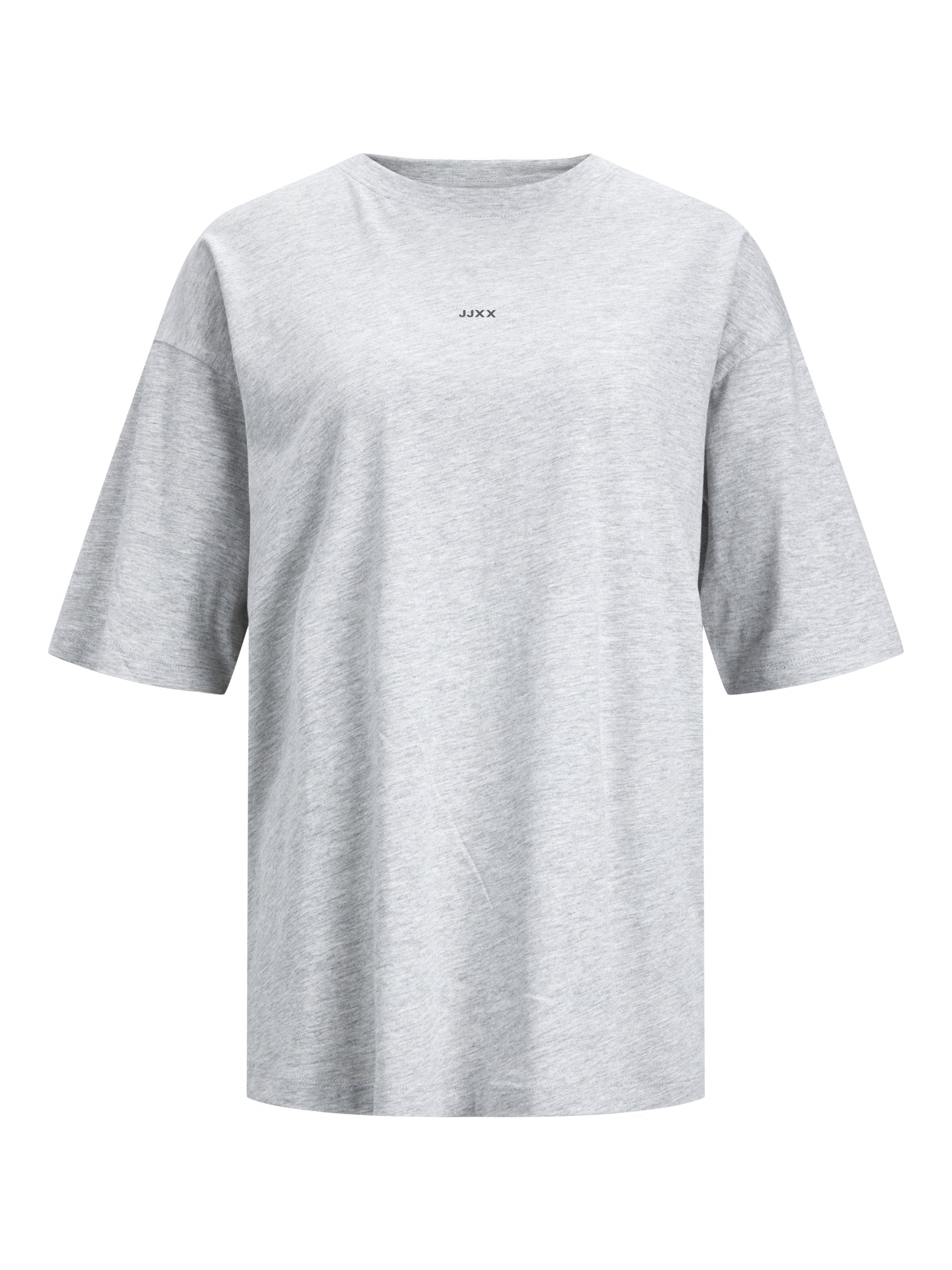 JXANDREA LOOSE TEE - T-shirt basique - gris clair chiné