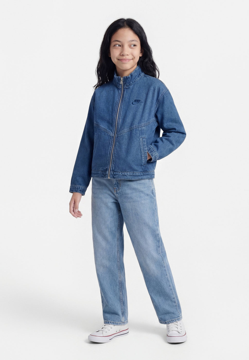 BLOUSON - Blouson en jean - mystic navy/aegean storm/coastal blue
