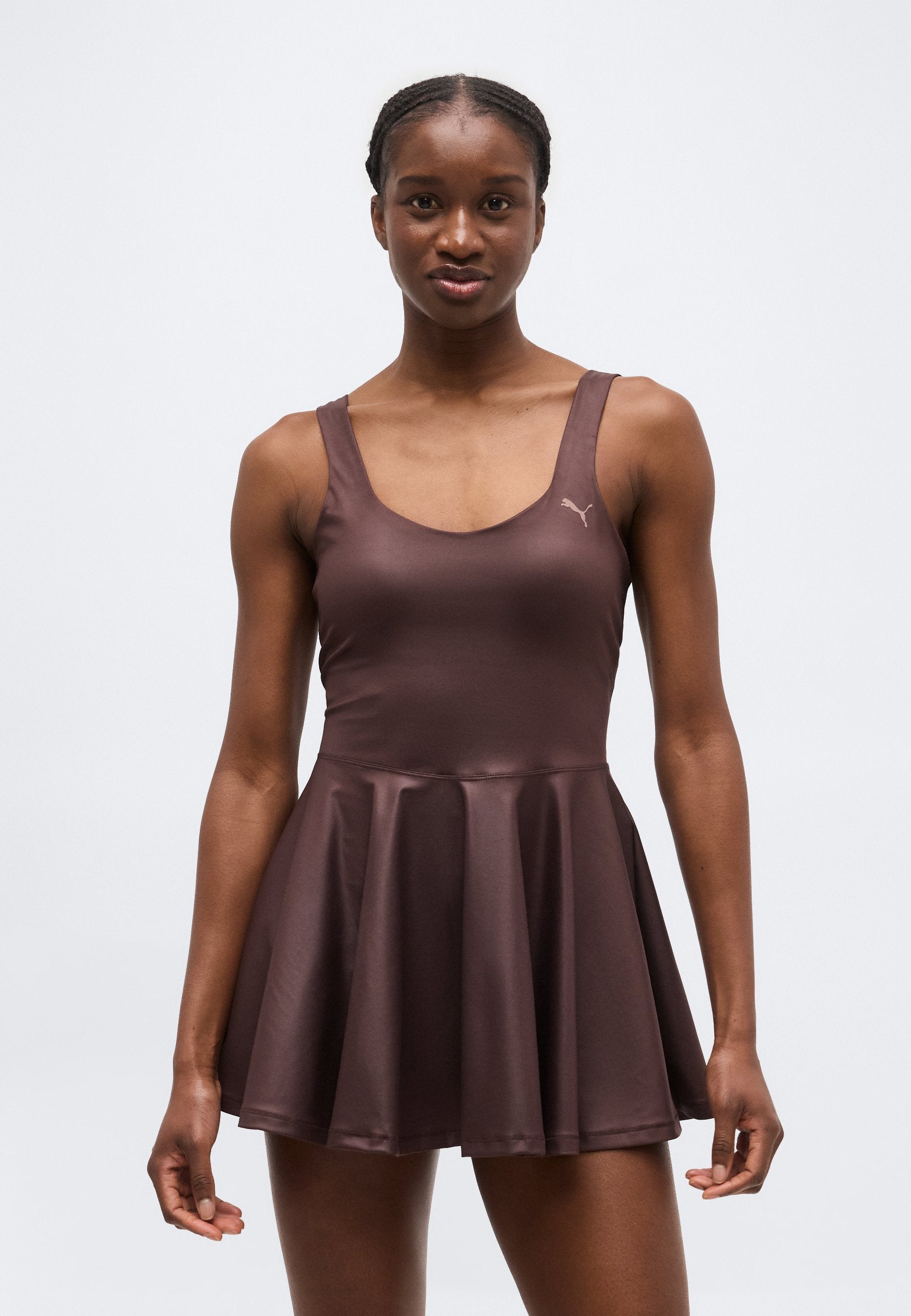 SUNDAY BLISS TRAINING DRESS - Sports dress - chocolate brown