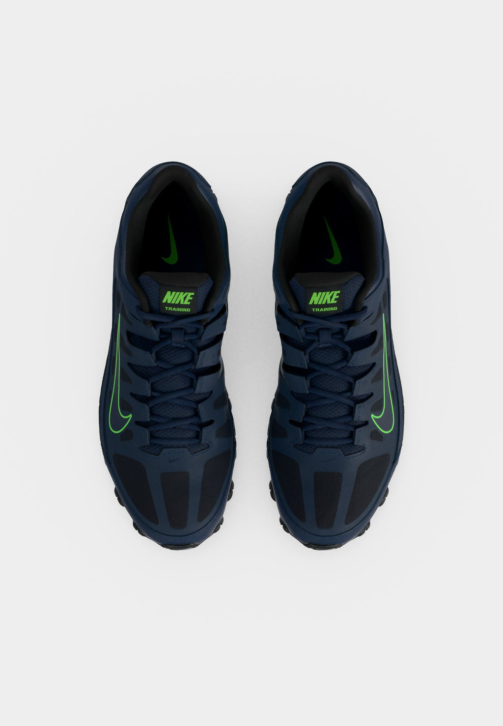 REAX 8 - Training shoe - obsidian/green strike/black