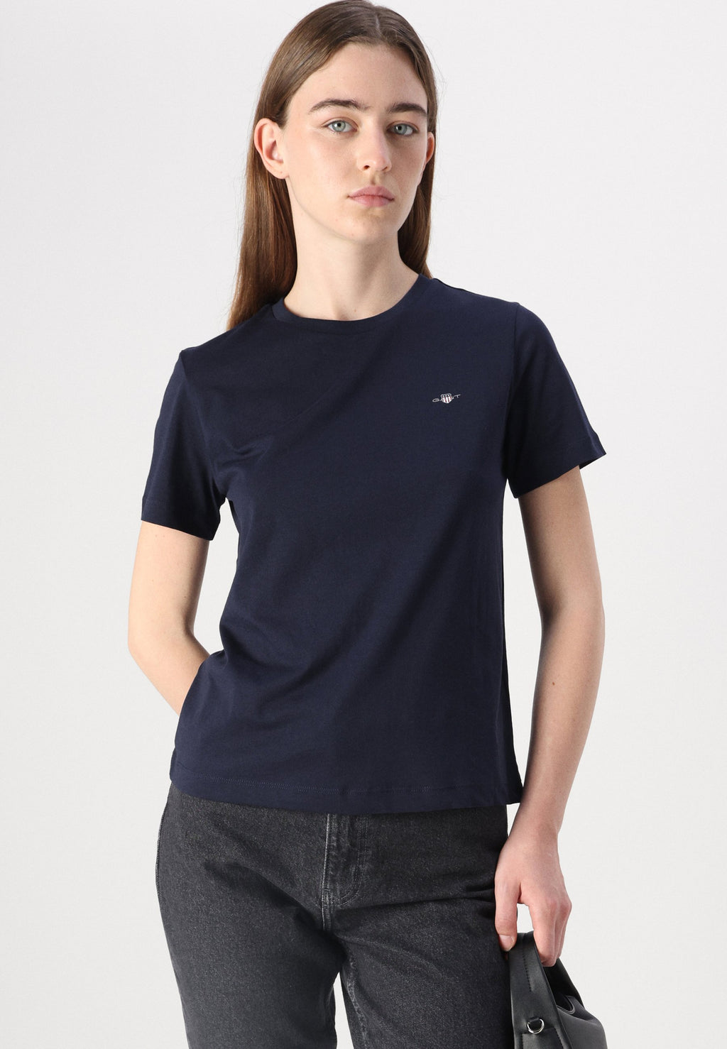 ARCHIVE SHIELD - Basic T-shirt - evening blue