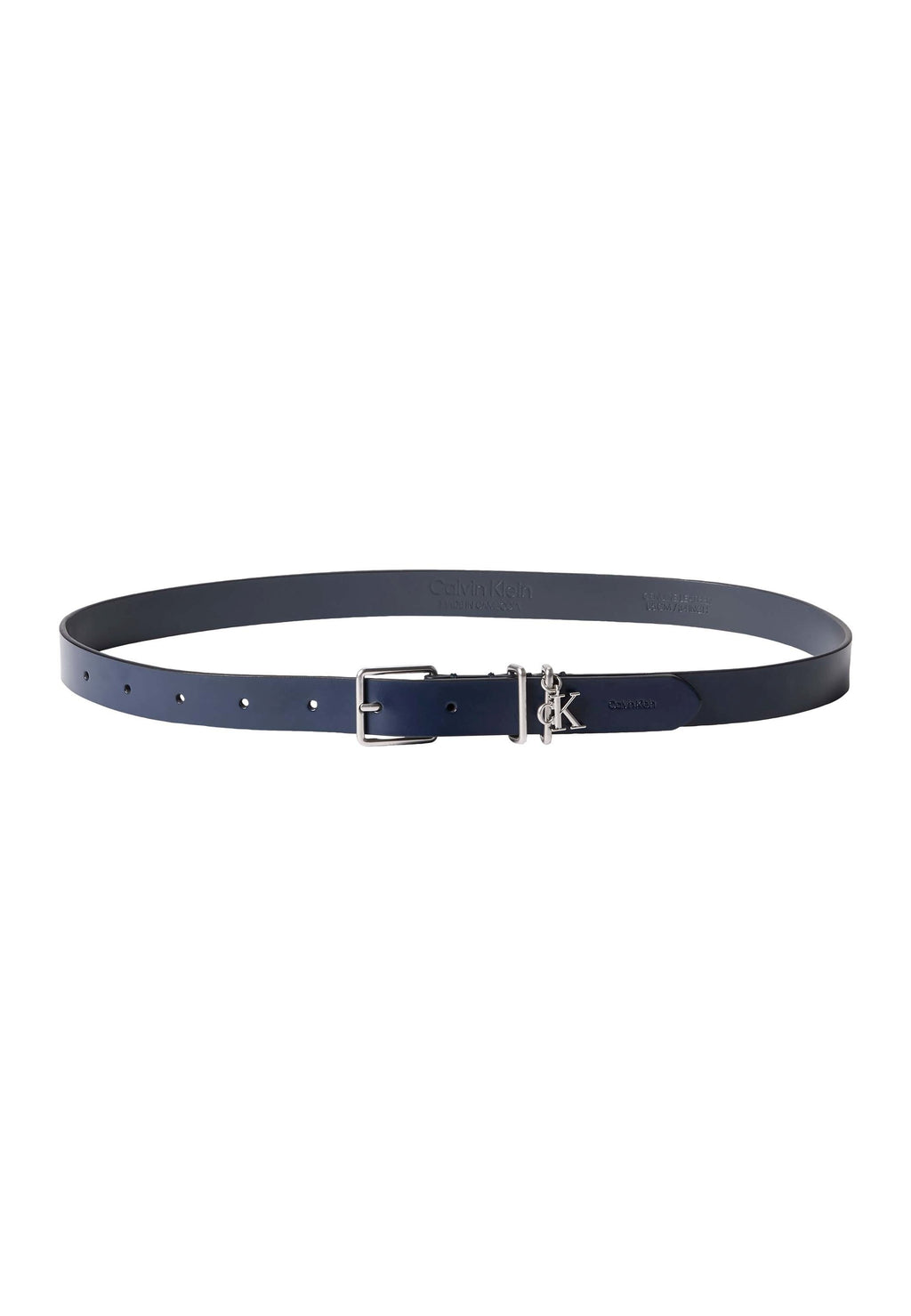 MONOGRAM KEEPER BELT - Belt - dark blue