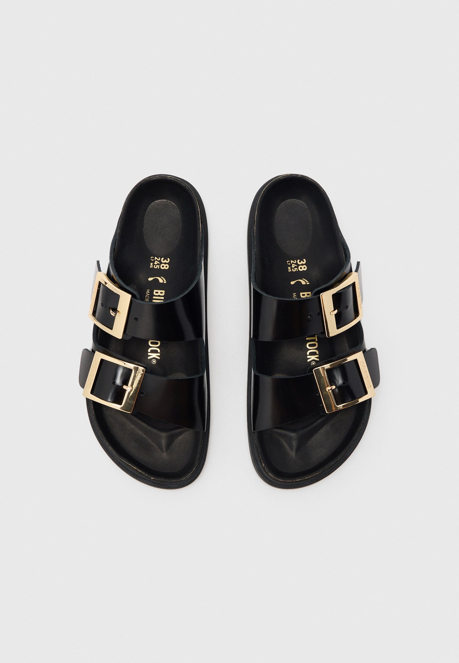 ARIZONA DB LENA HS BLACK HEX CUPSOLEN REGULAR - Sandals - black