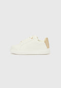 KRYSTAL - Trainers - white/gold-coloured